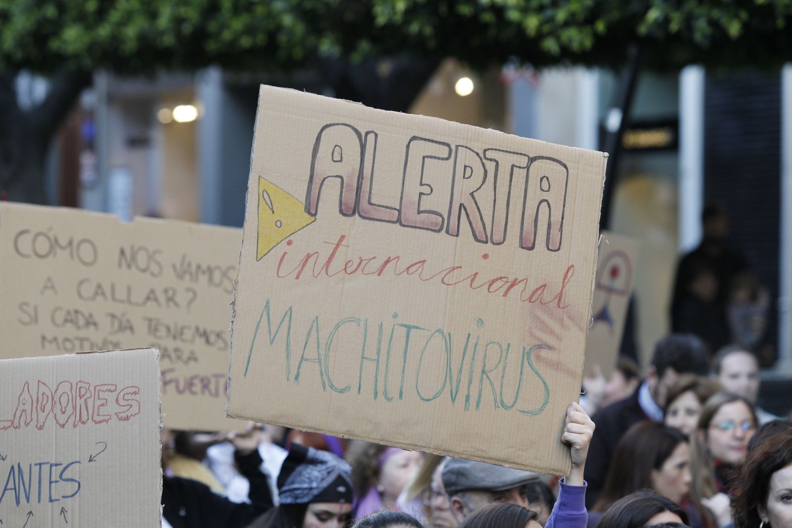 Fotogalería manifestación Día Internacional de la Mujer