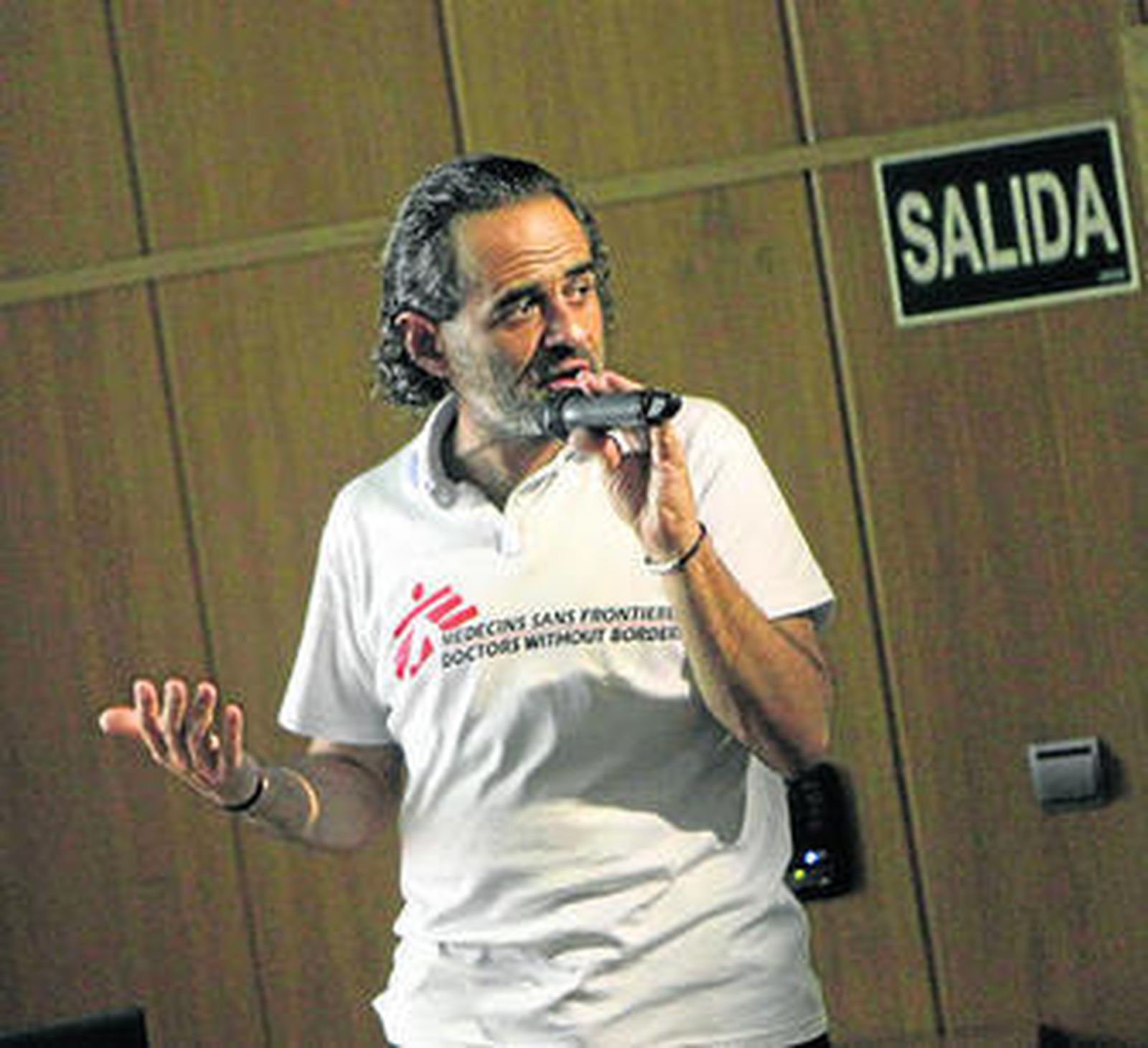 Un instante de las jornadas, ayer.