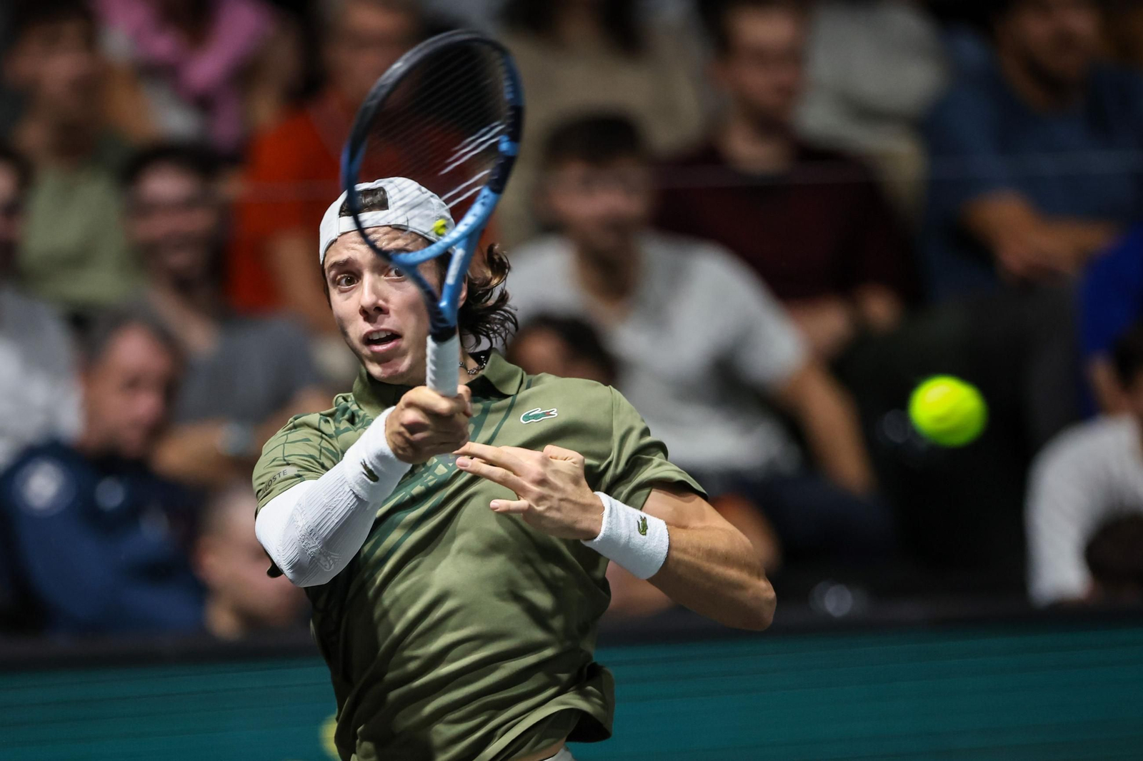 Alejandro Davidovich-Arthur Cazaux del Masters 1000 de París, en fotos