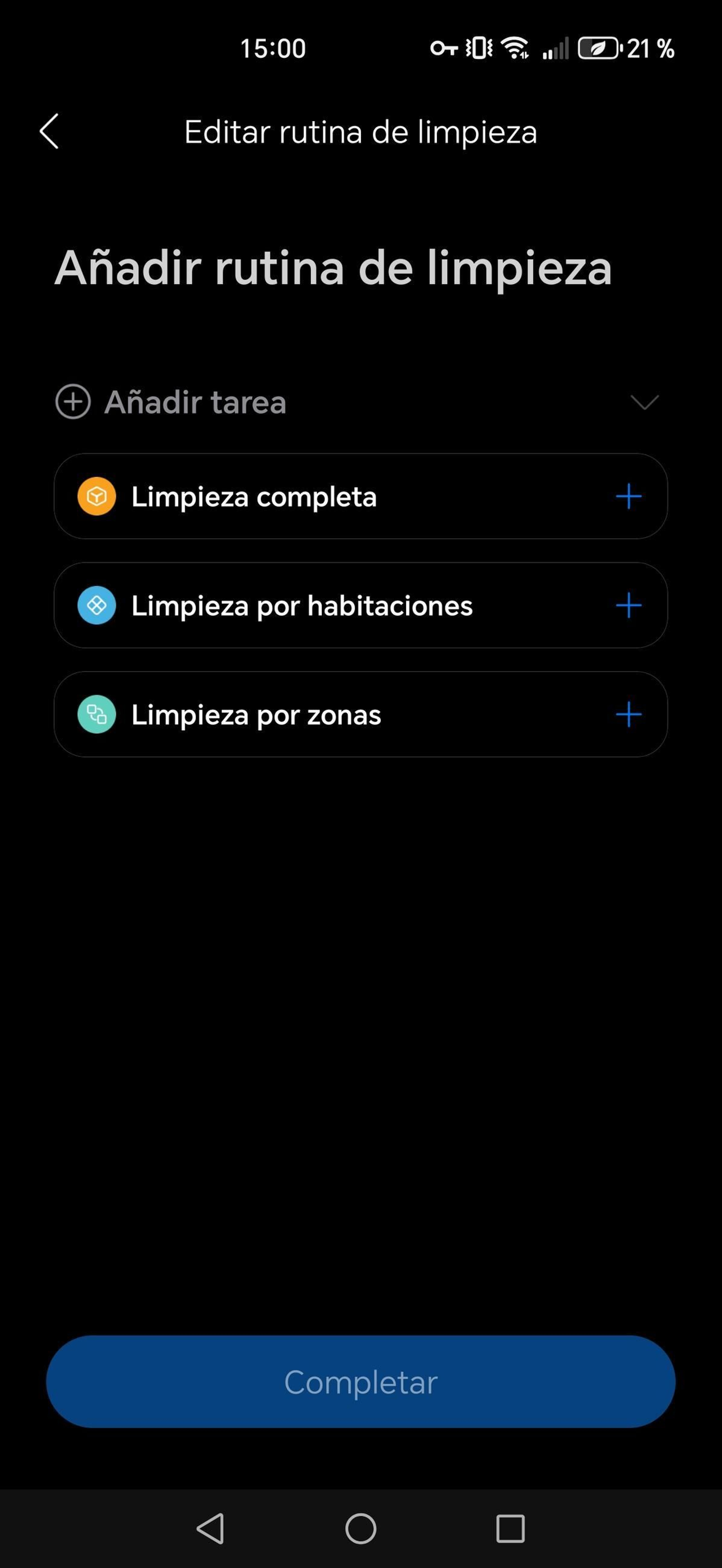 Aplicación Roborock - Robot aspirador Saros Z70