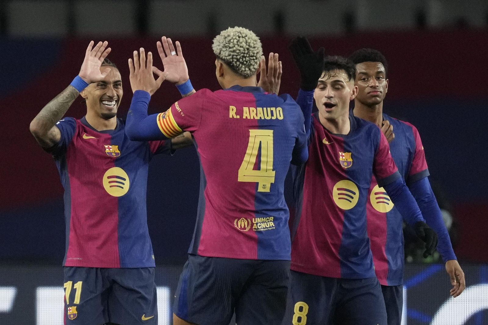 Las fotos del Barcelona - Atalanta