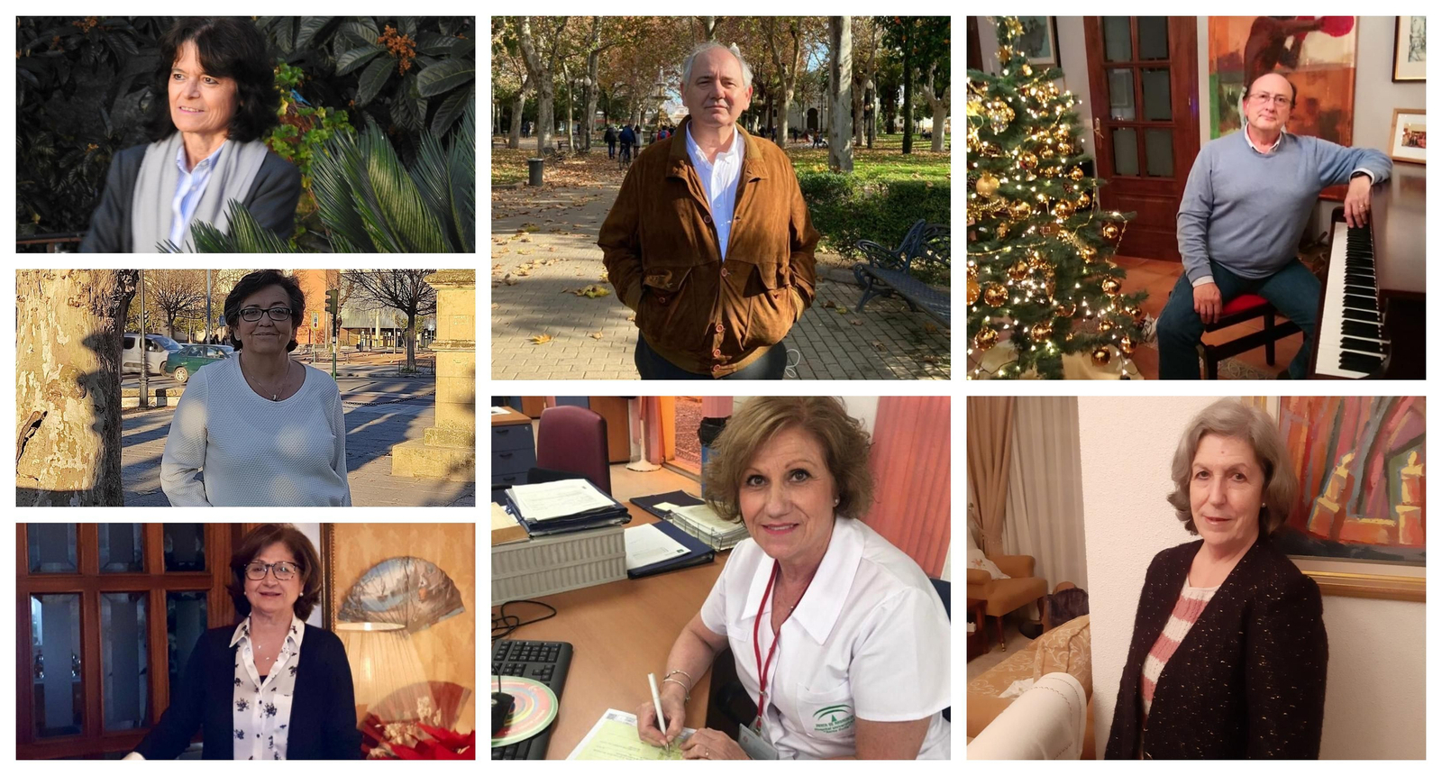 Pareja, De Julián, Gómez,  Cañas, Ruiz, Castro y Baena.