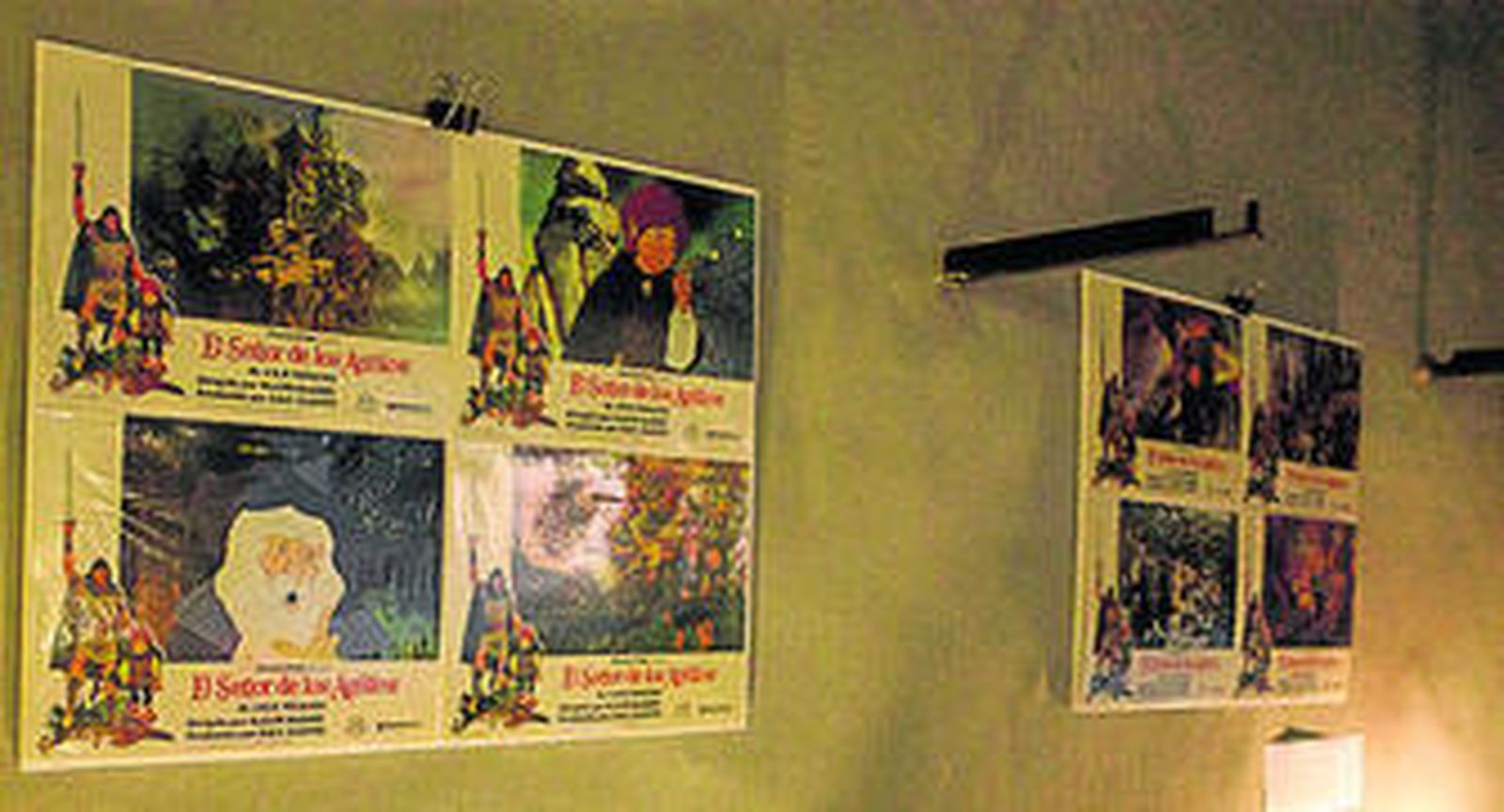 Una histórica forma de promocionar una película, los fotocromos, en una muestra