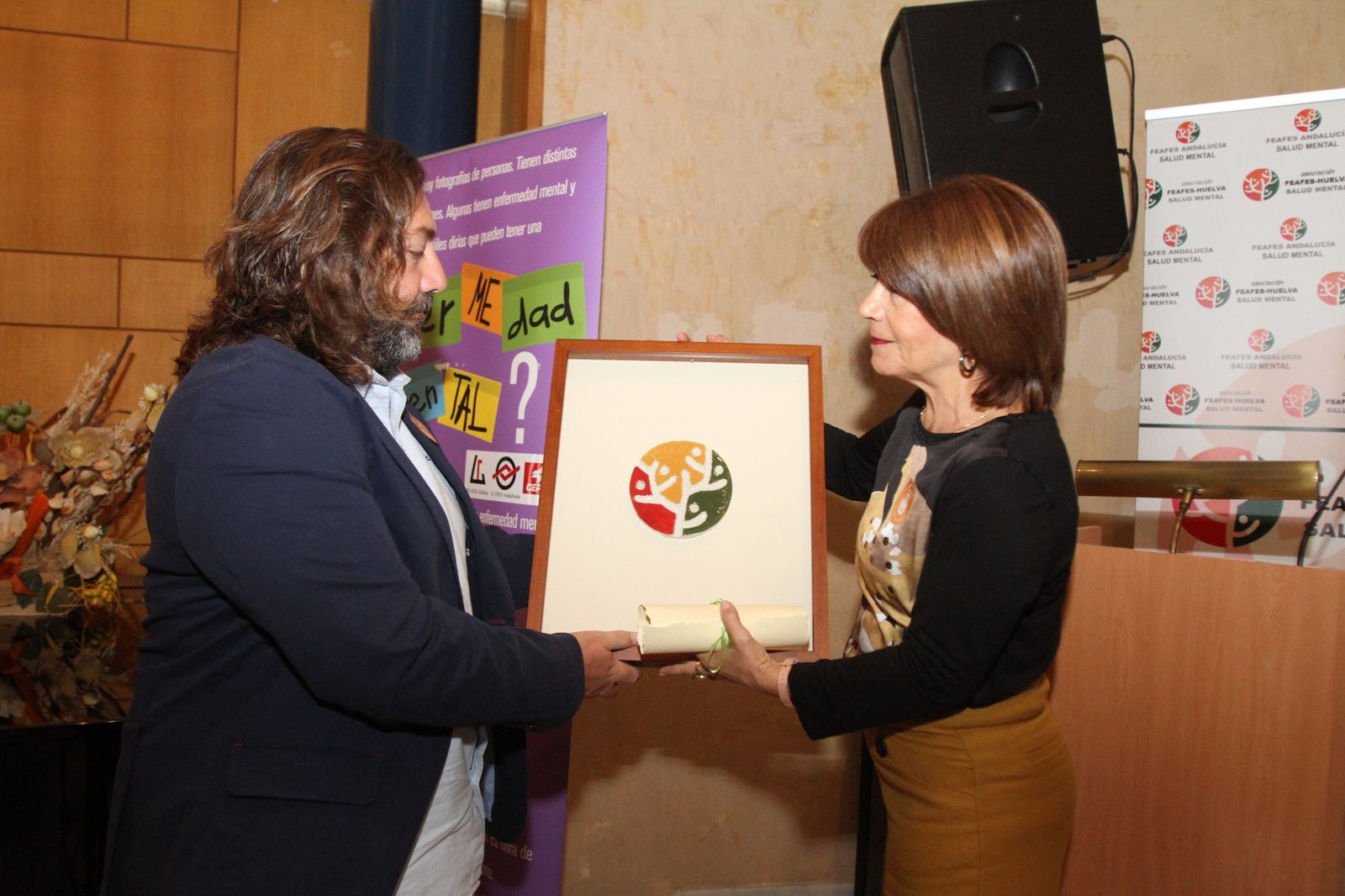 Reconocimiento de Pepe el Marismeño como embajador de la Salud Mental.