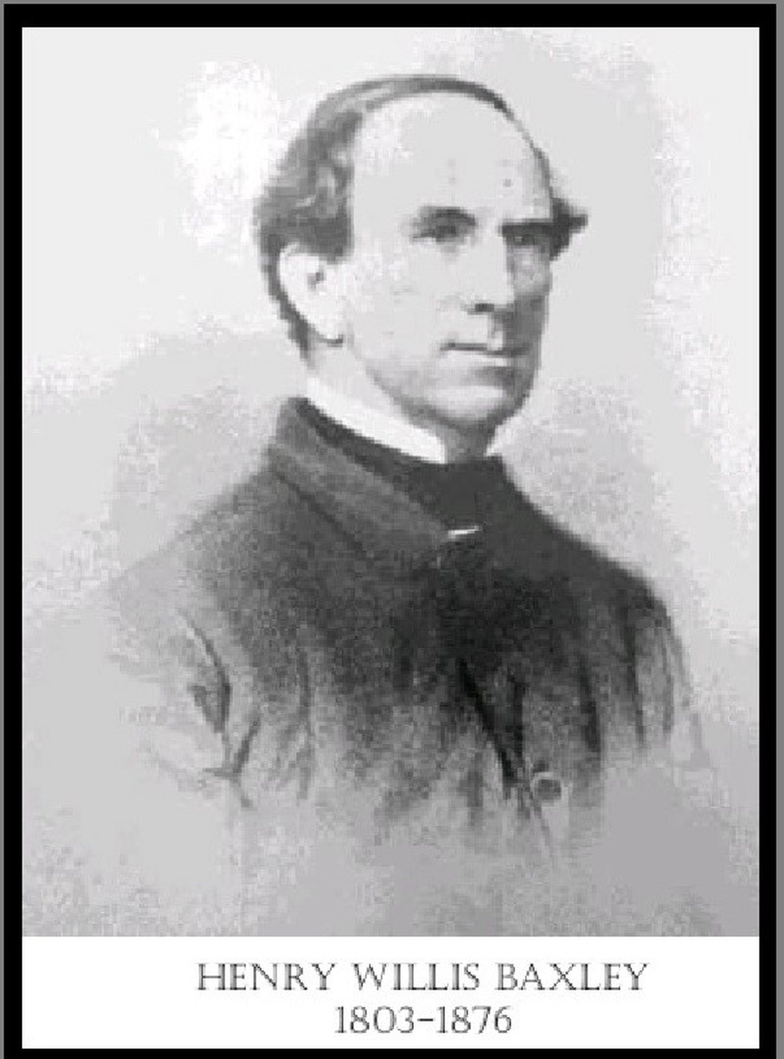 Retrato de Henry Willis Baxley.