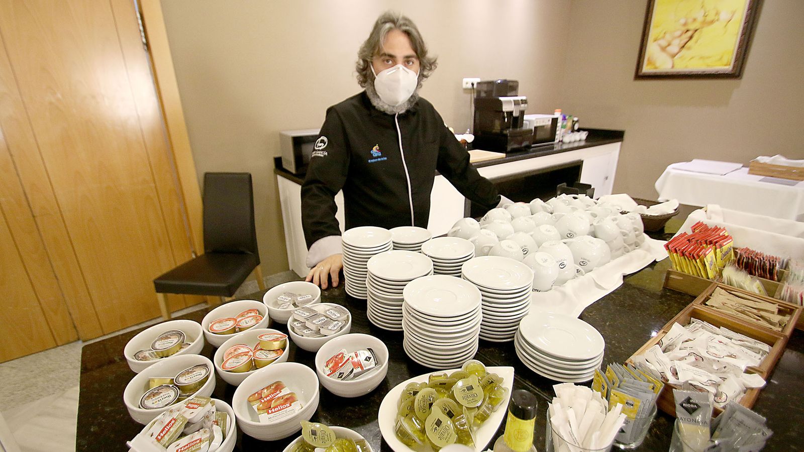 El hotel ha ofrecido desayunos durante estos casi dos meses de crisis sanitaria.