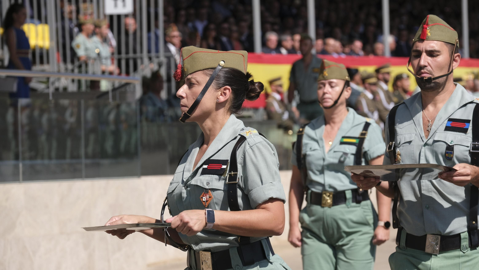 Imágenes del 102 aniversario de La Legión en Almería