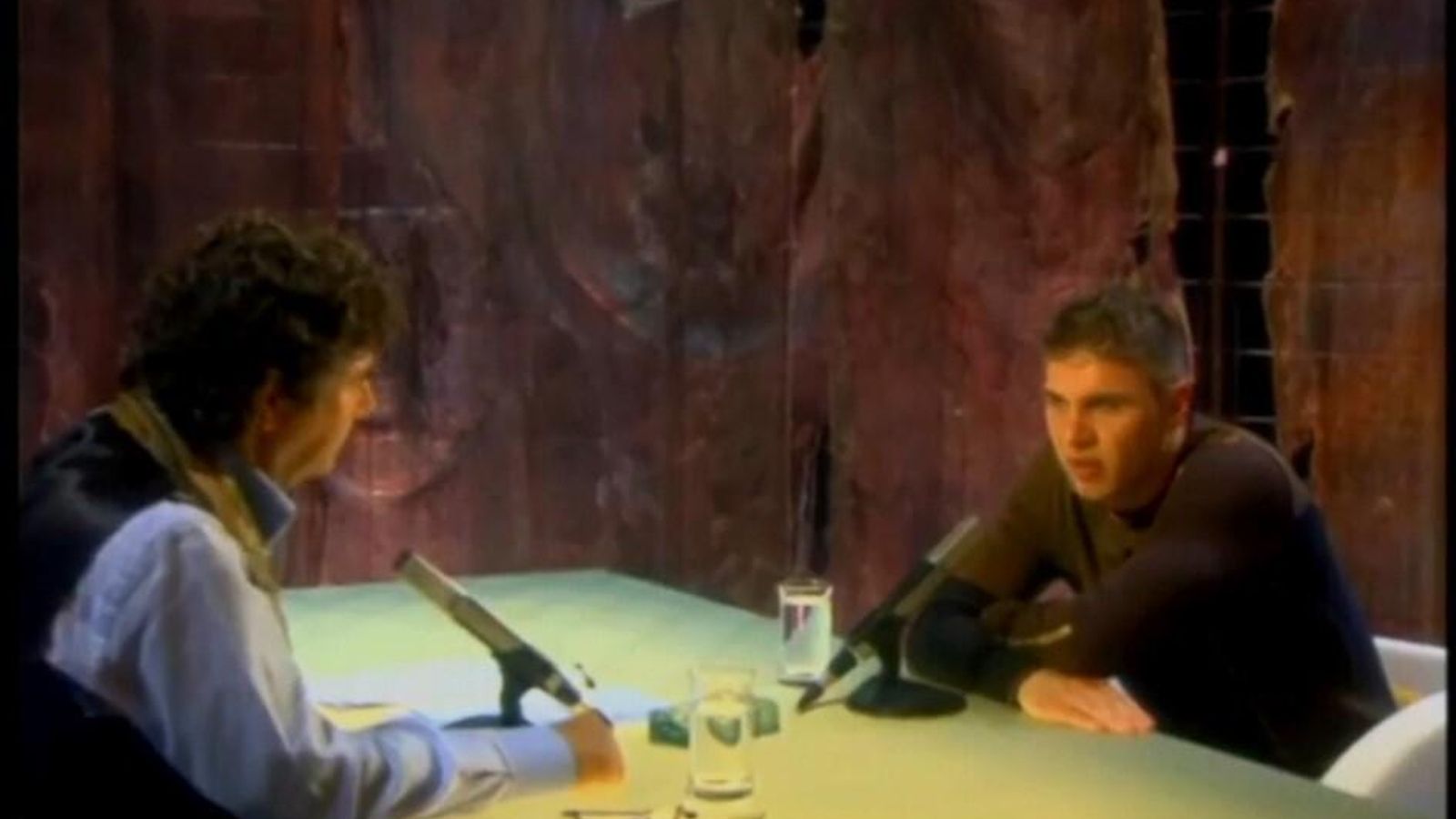 Quintero en plena entrevista con Joaquín