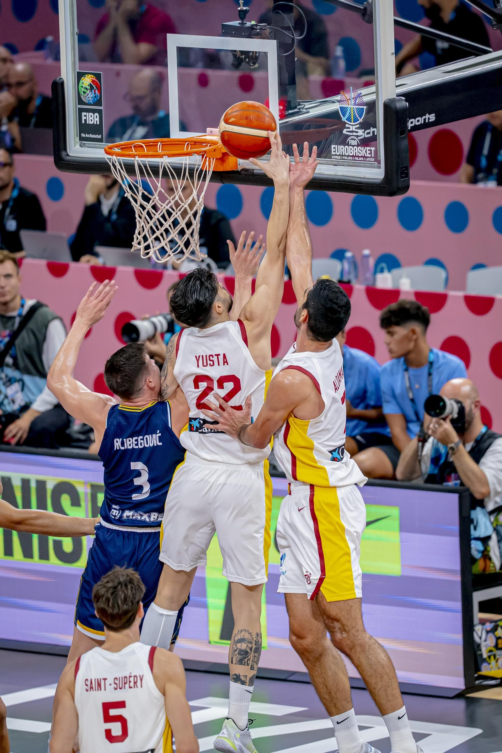 Las fotos del España - Bosnia de baloncesto