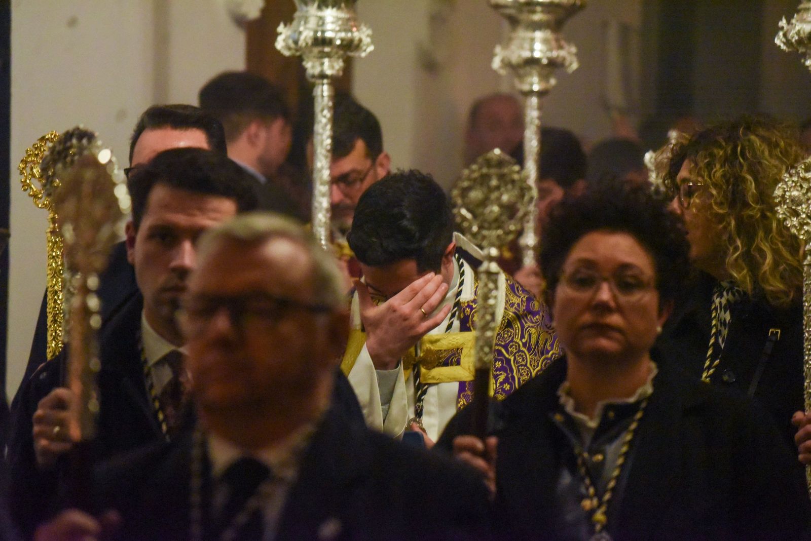 Las fotos del traslado de la hermandad del Perdón de Córdoba