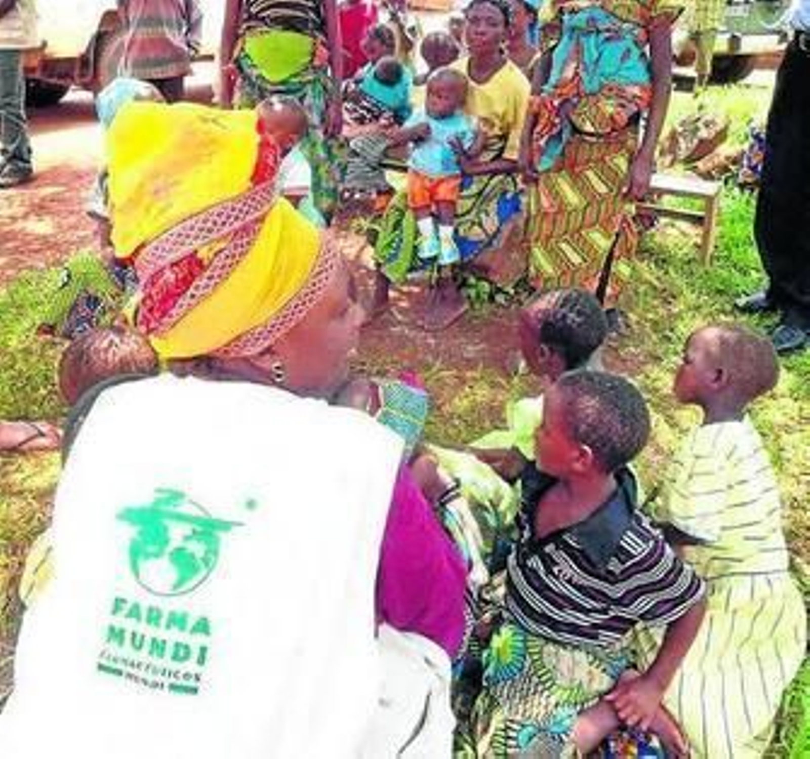 Integrantes de un proyecto de Farmamundi en el Congo.