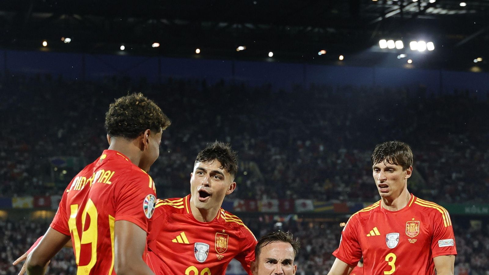 Las mejores fotos de la goleada de España a Georgia