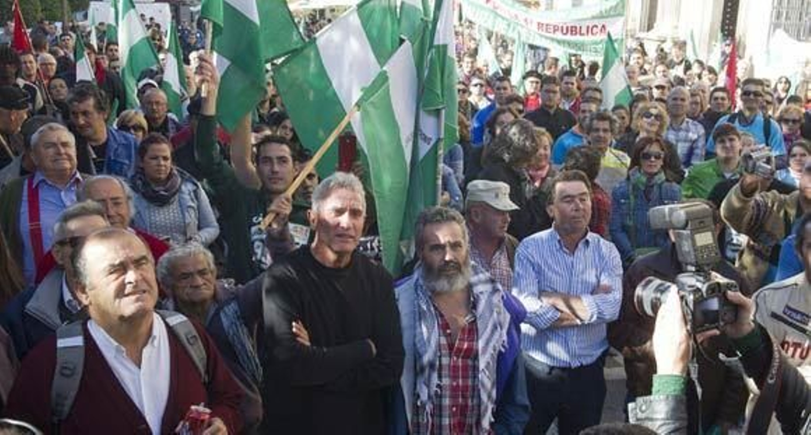 El TSJA condena a Sánchez Gordillo y a Cañamero a siete meses de prisión por la ocupación de las Turquillas