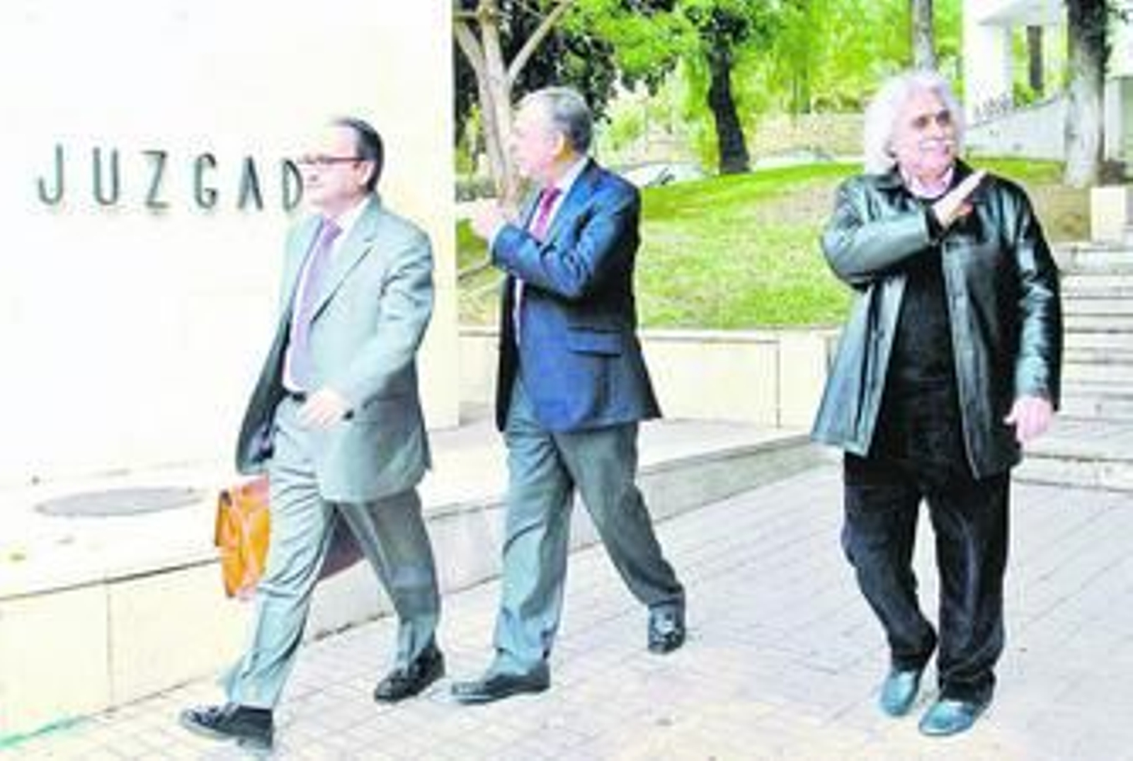 Rafael Gómez, a su llegada a los juzgados en marzo de 2008.