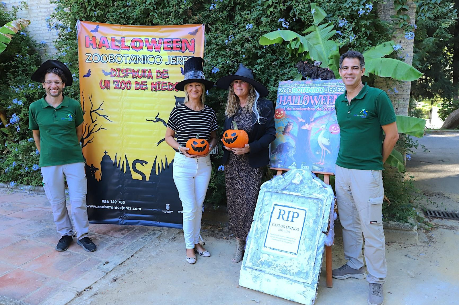 Presentación de los eventos del Zoobotánico de Jerez para Halloween Presentación de los eventos del Zoobotánico de Jerez para Halloween