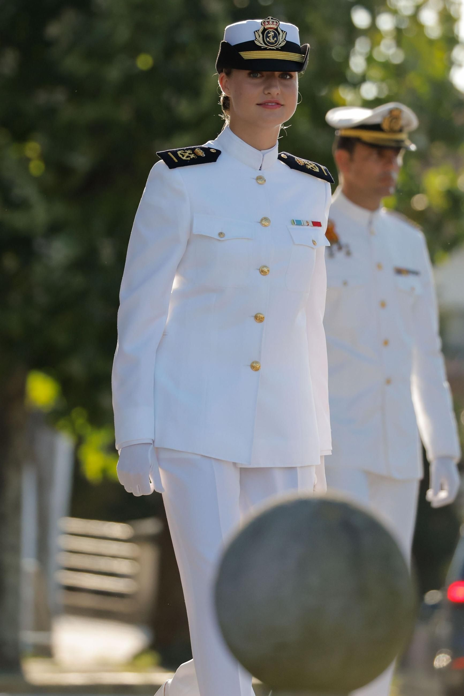 Las fotos del ingreso de la Princesa de Asturias en la Escuela Naval de Marín