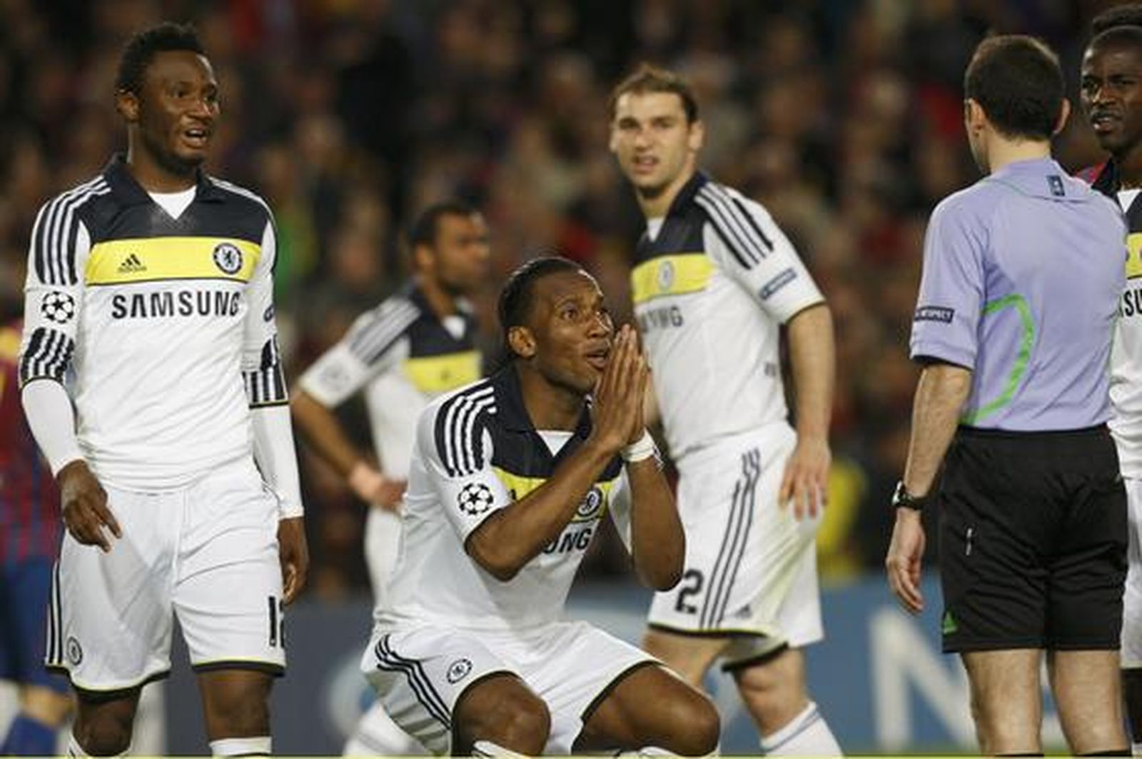 El Barcelona cae eliminado de la 'Champions' en semifinales ante el Chelsea (2-2). / Reuters