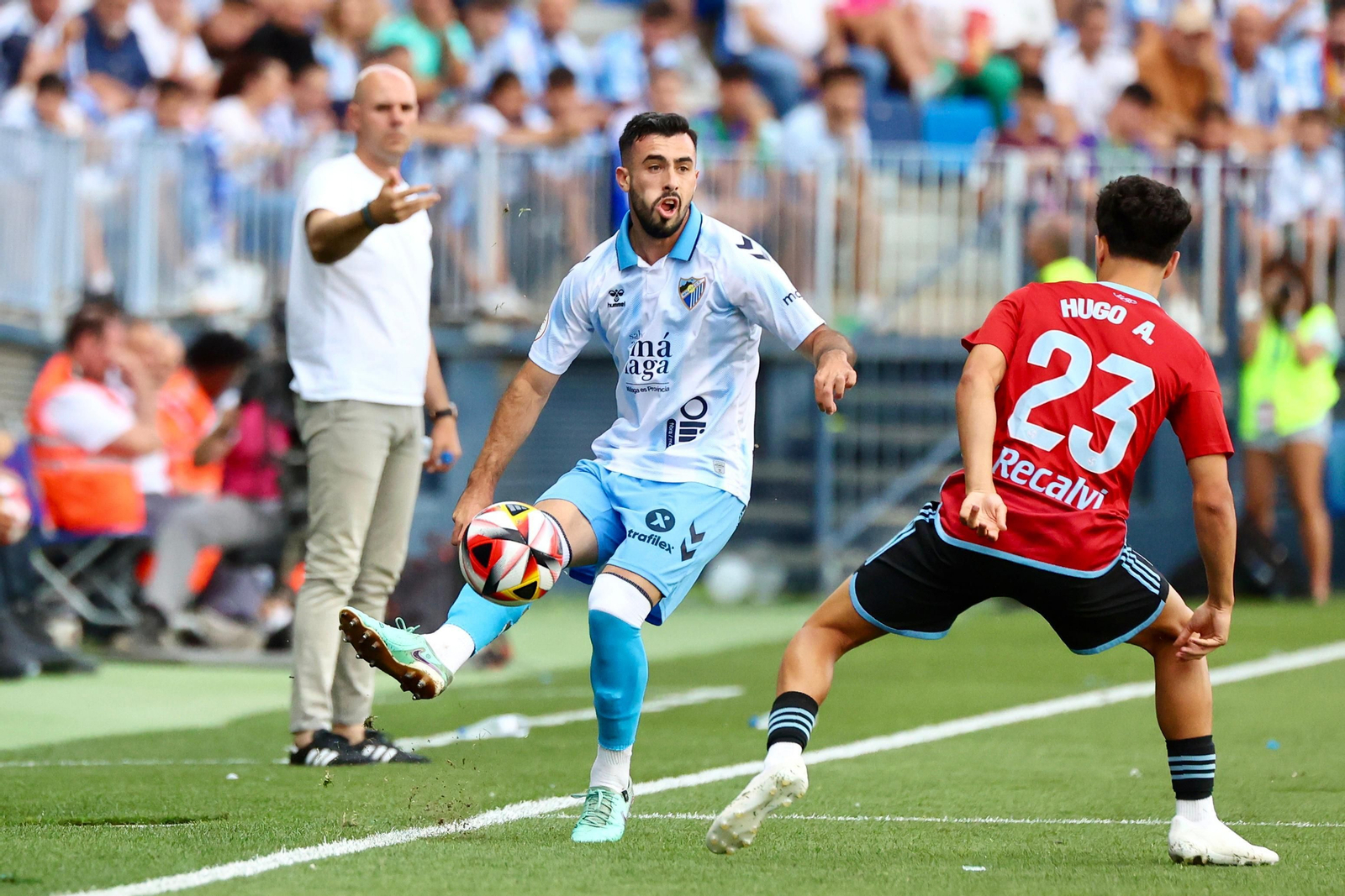 El Málaga CF - Celta Fortuna, en fotos
