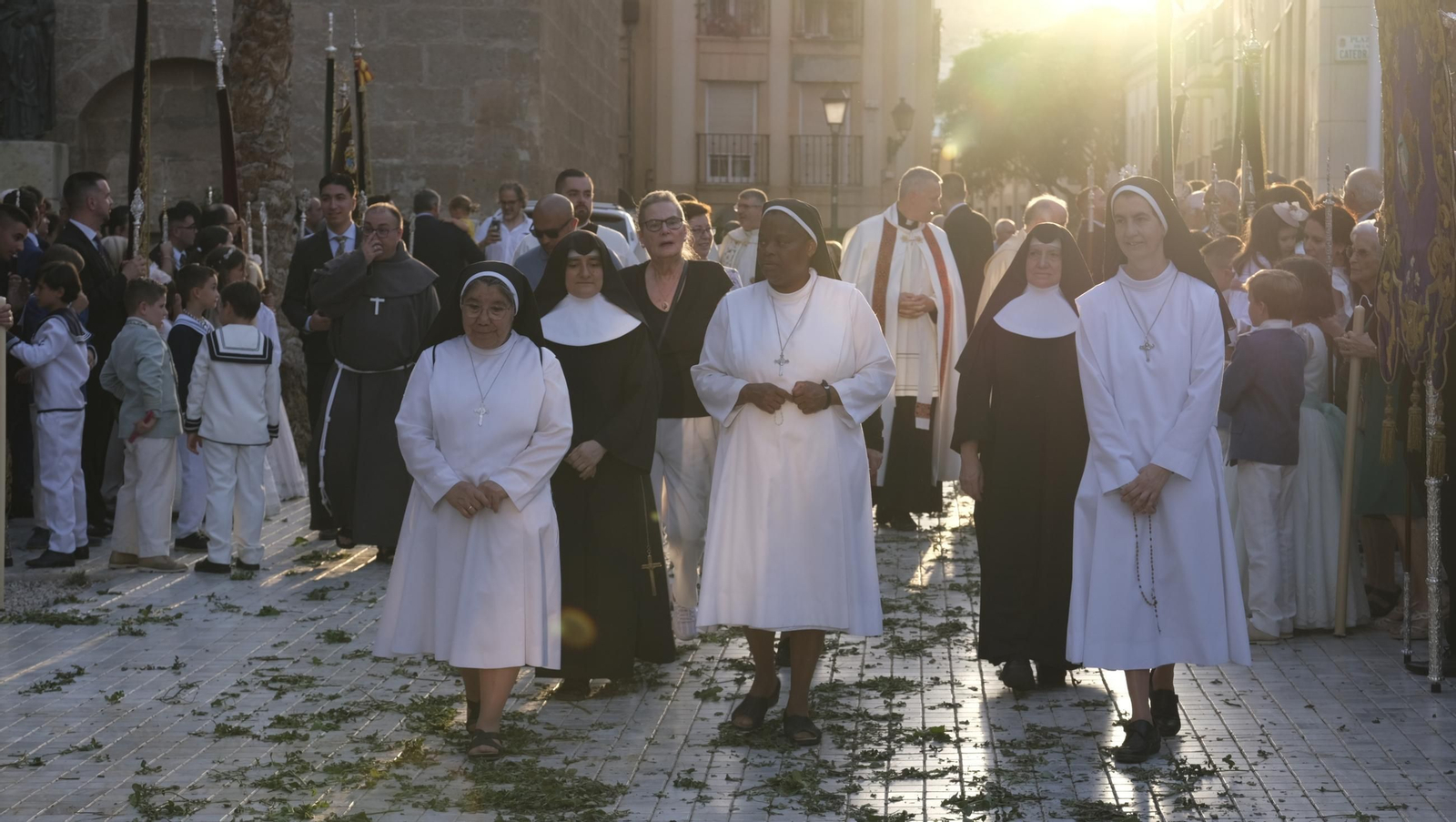 Procesión del Corpus Christi de Almería, en imágenes