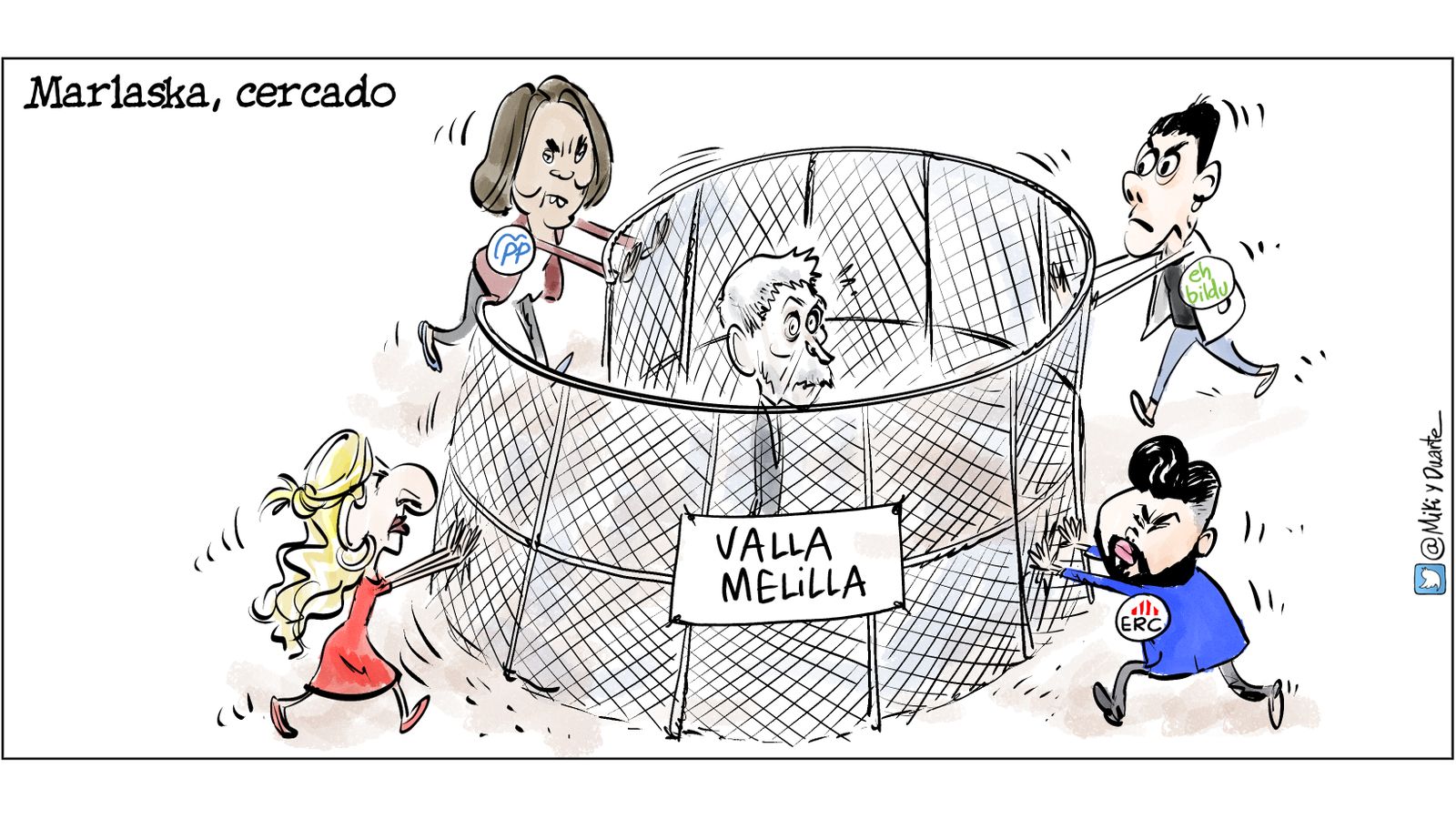 Marlaska y la valla de Melilla
