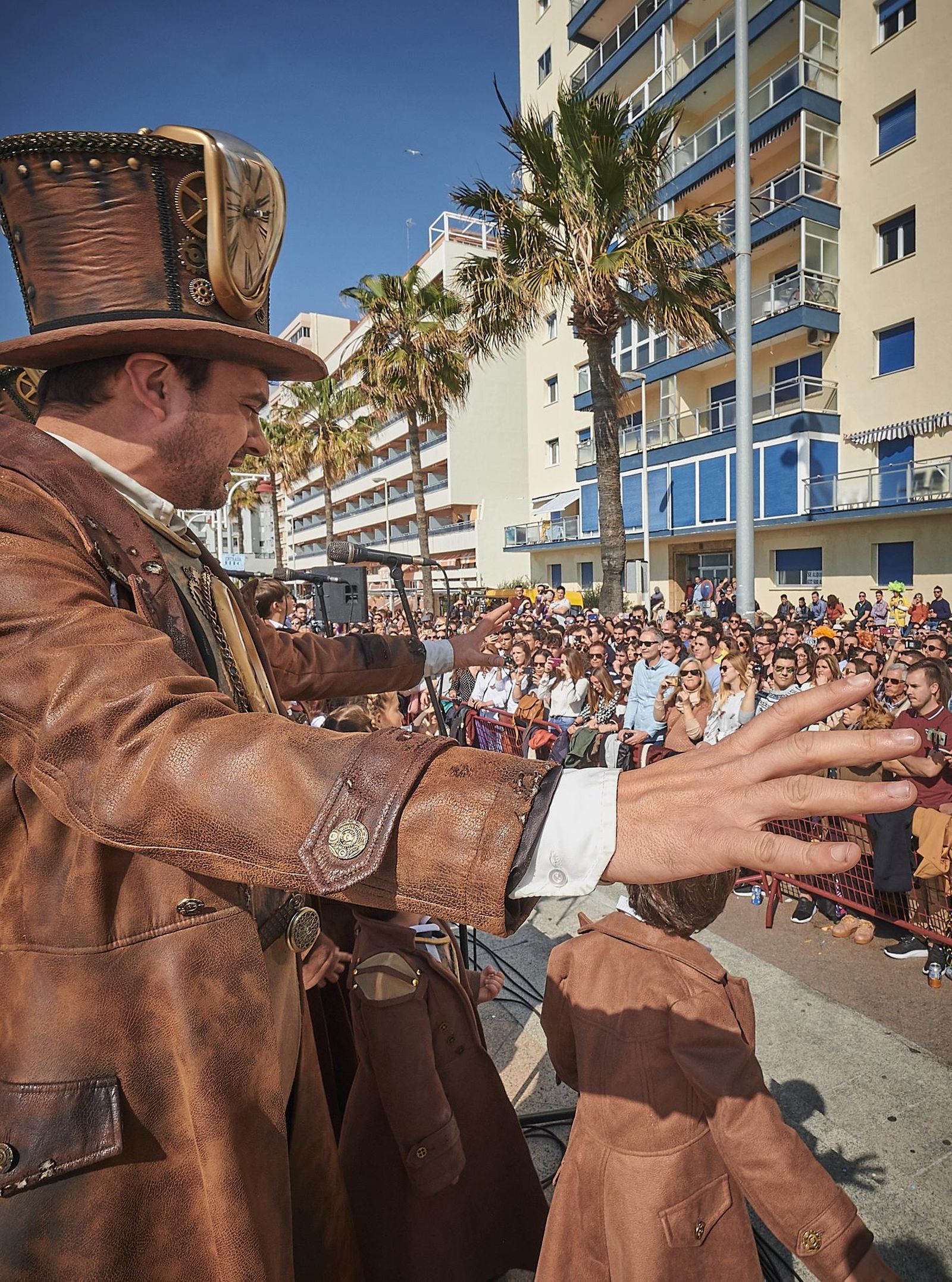 Las imágenes de la Batalla de Coplas y el carrusel de la Viña