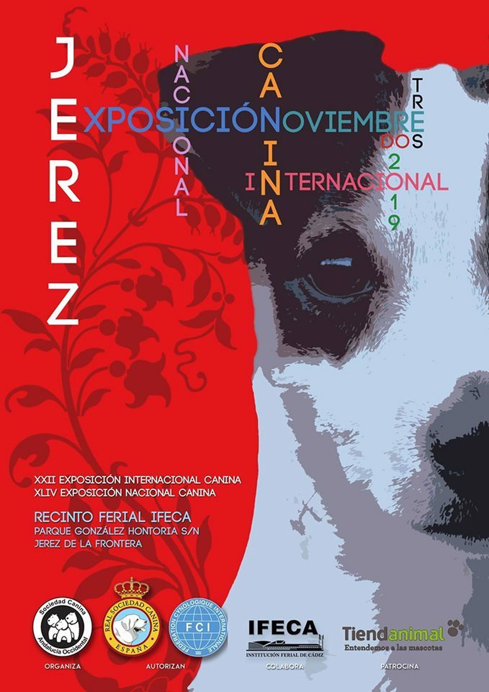 Ifeca alberga este fin de semana tres exposiciones  caninas