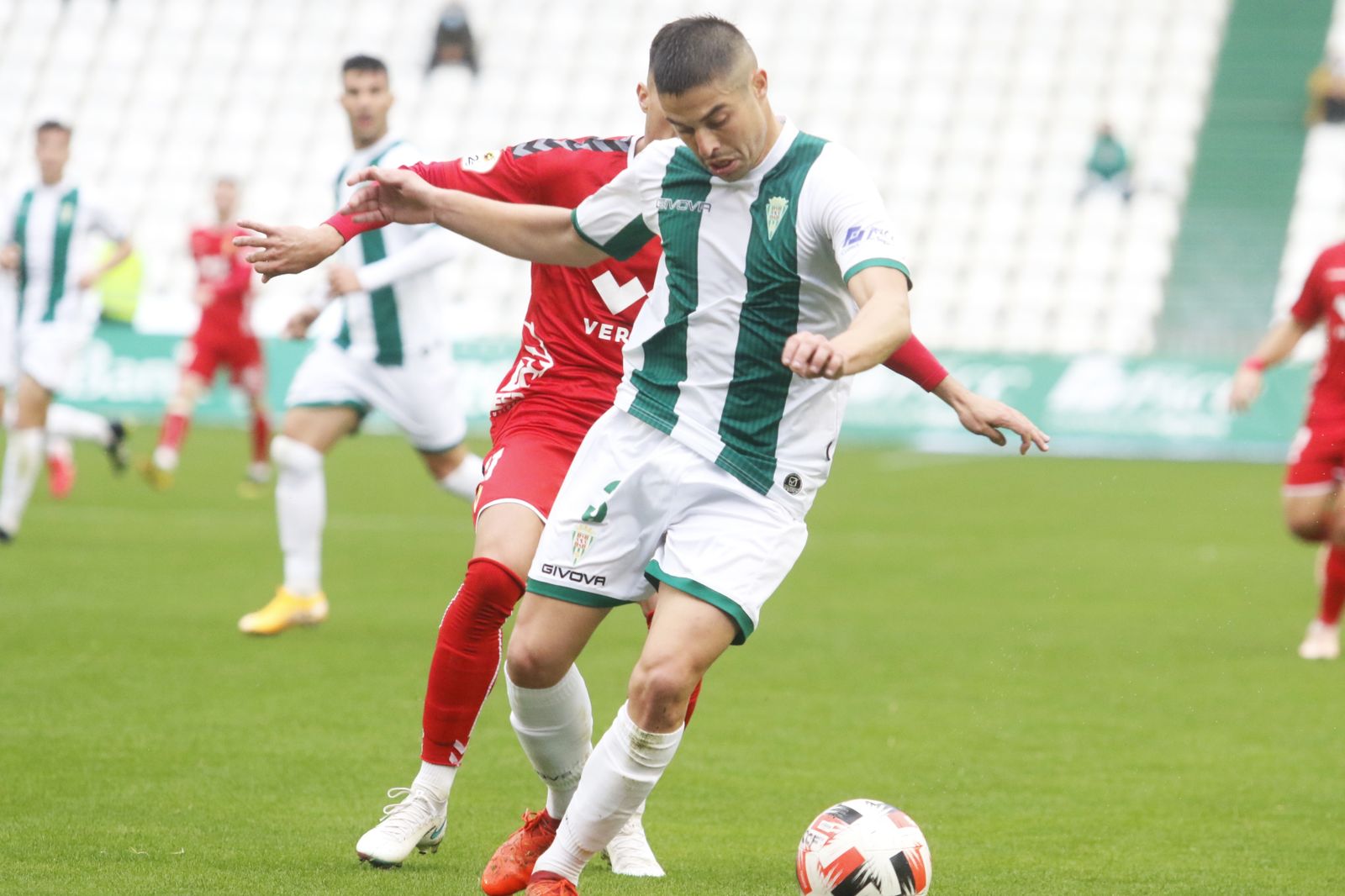 Las fotografías del empate entre el Córdoba CF y el Real Murcia