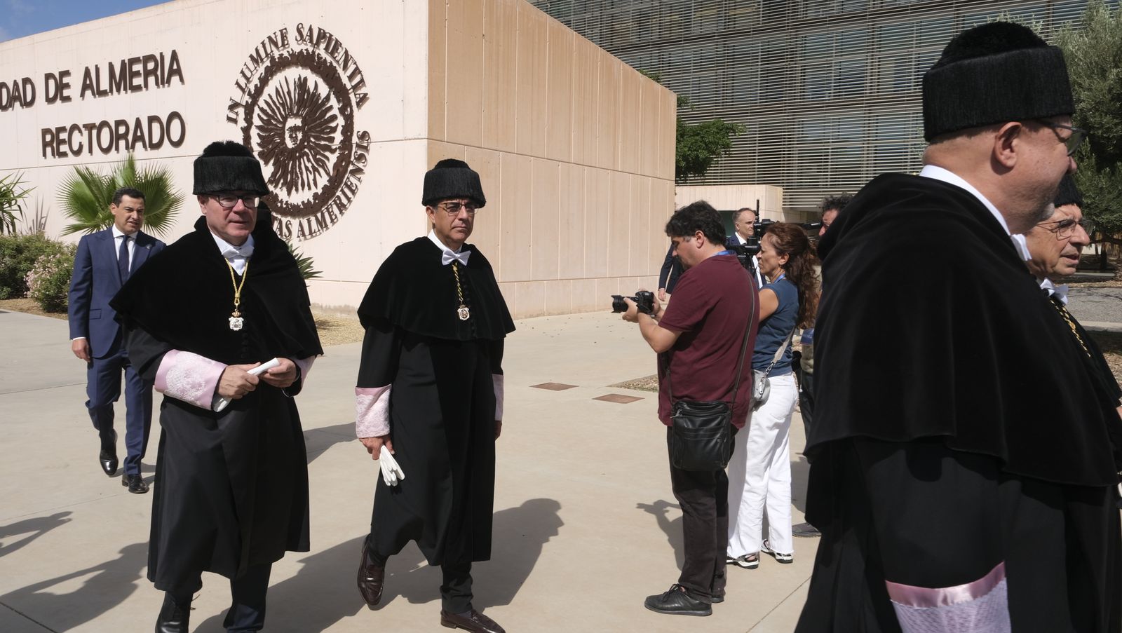 El Presidente de la Junta Juanma Moreno, inaugura el curso universitario andaluz en Almería