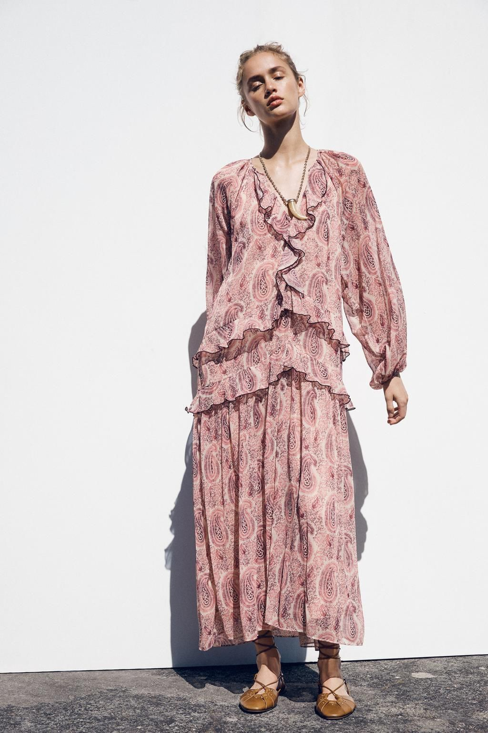 Vestido boho de Zara. Vestido boho de Zara.
