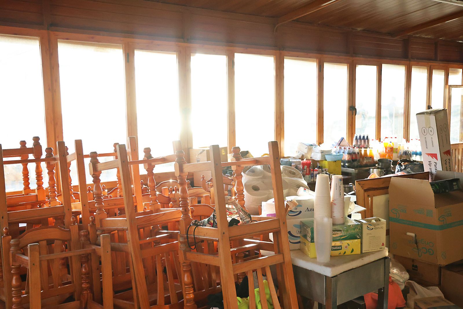 Las fotografías del cierre del chiringuito Der Matias