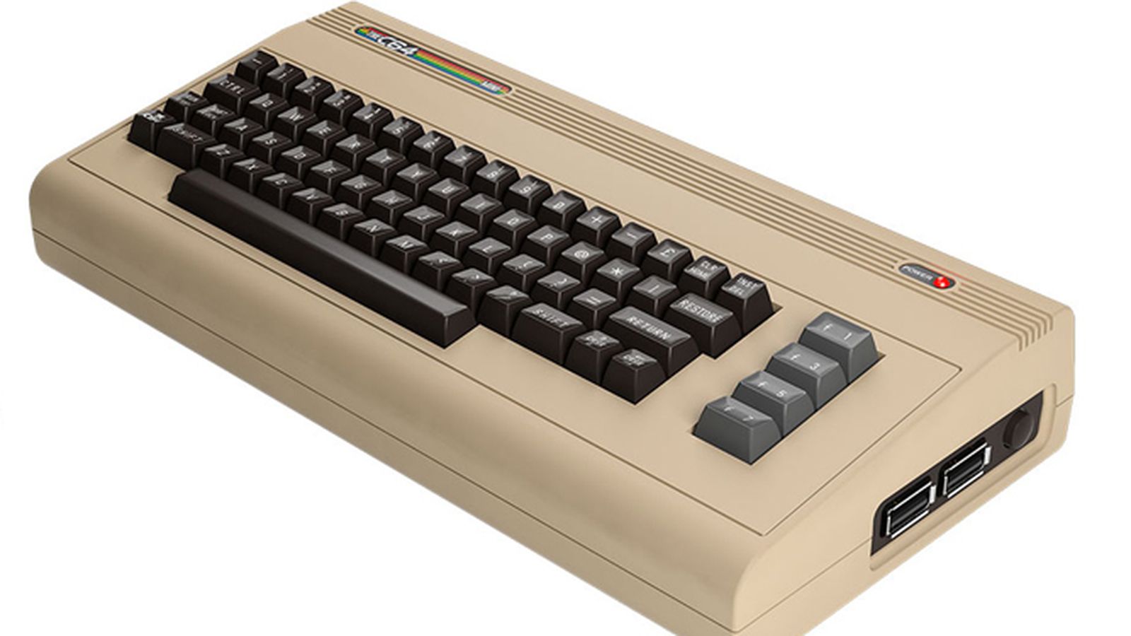 Aspecto de 'TheC64 Mini'.