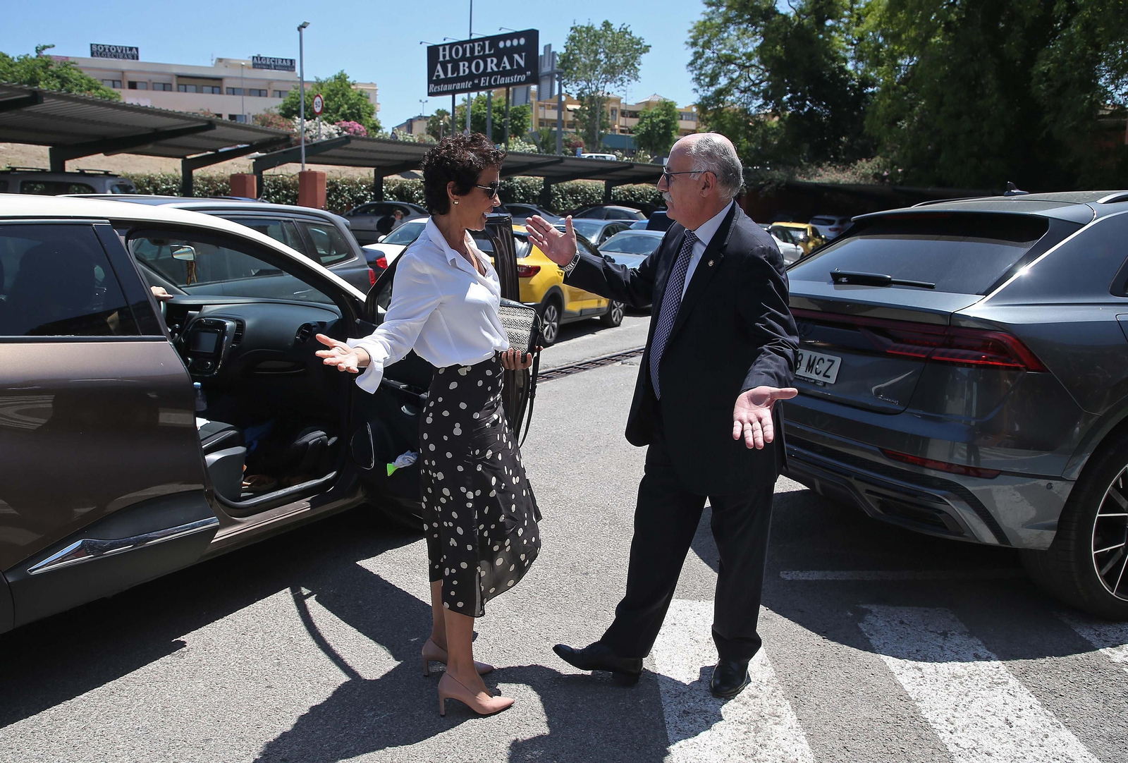 Fotos de la conferencia de Isabel Pardo de Vera en el Propeller Club Algeciras