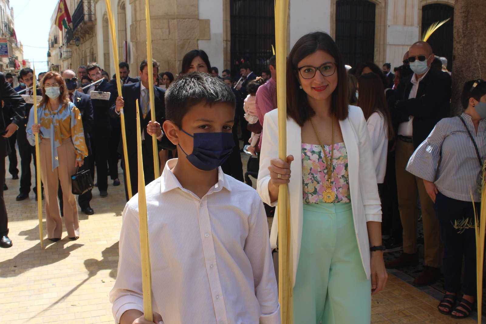 Las imágenes de la procesión de La Borriquita en Vera