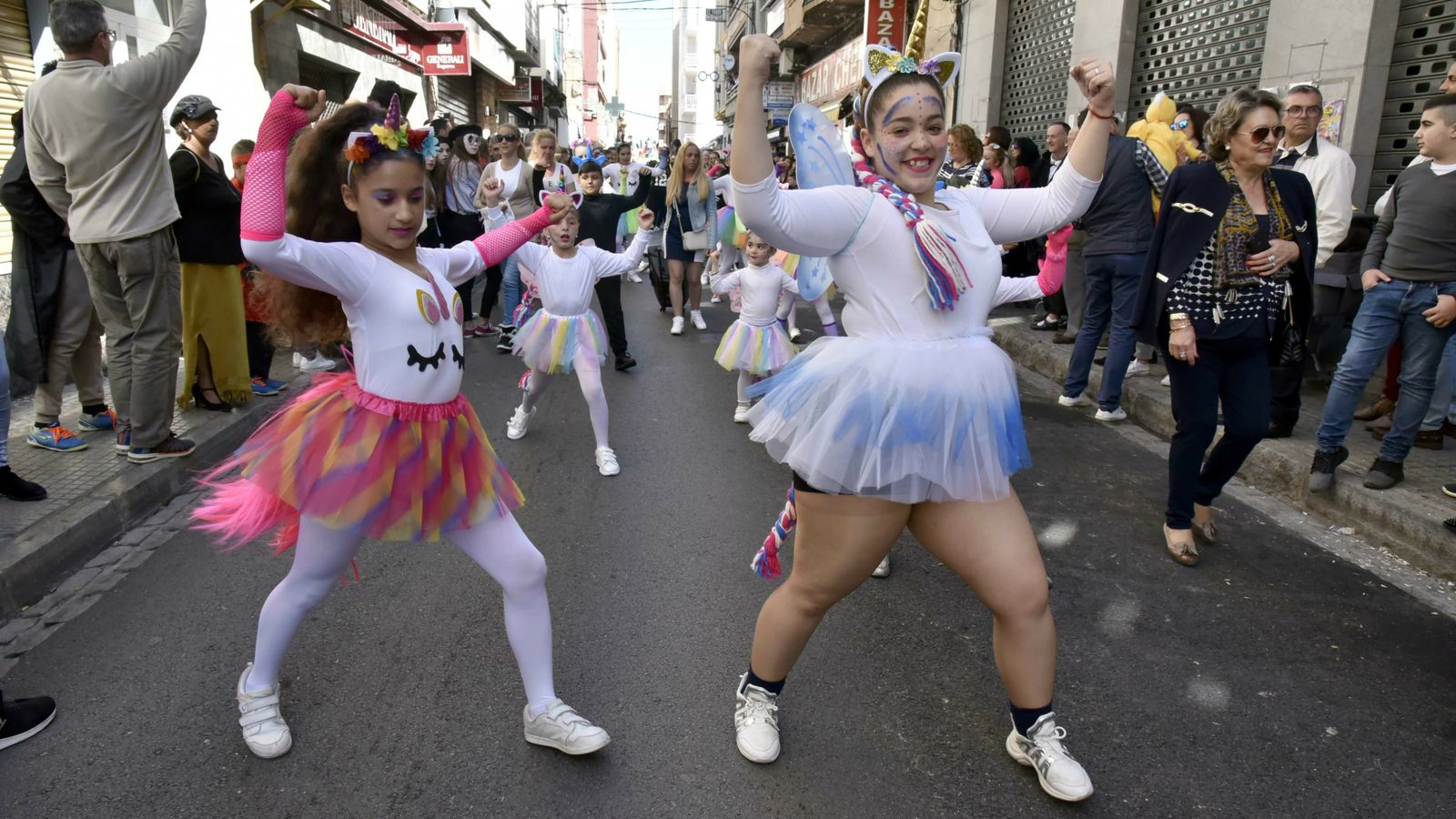 Cabalgata de Carnaval en La Línea en imágenes