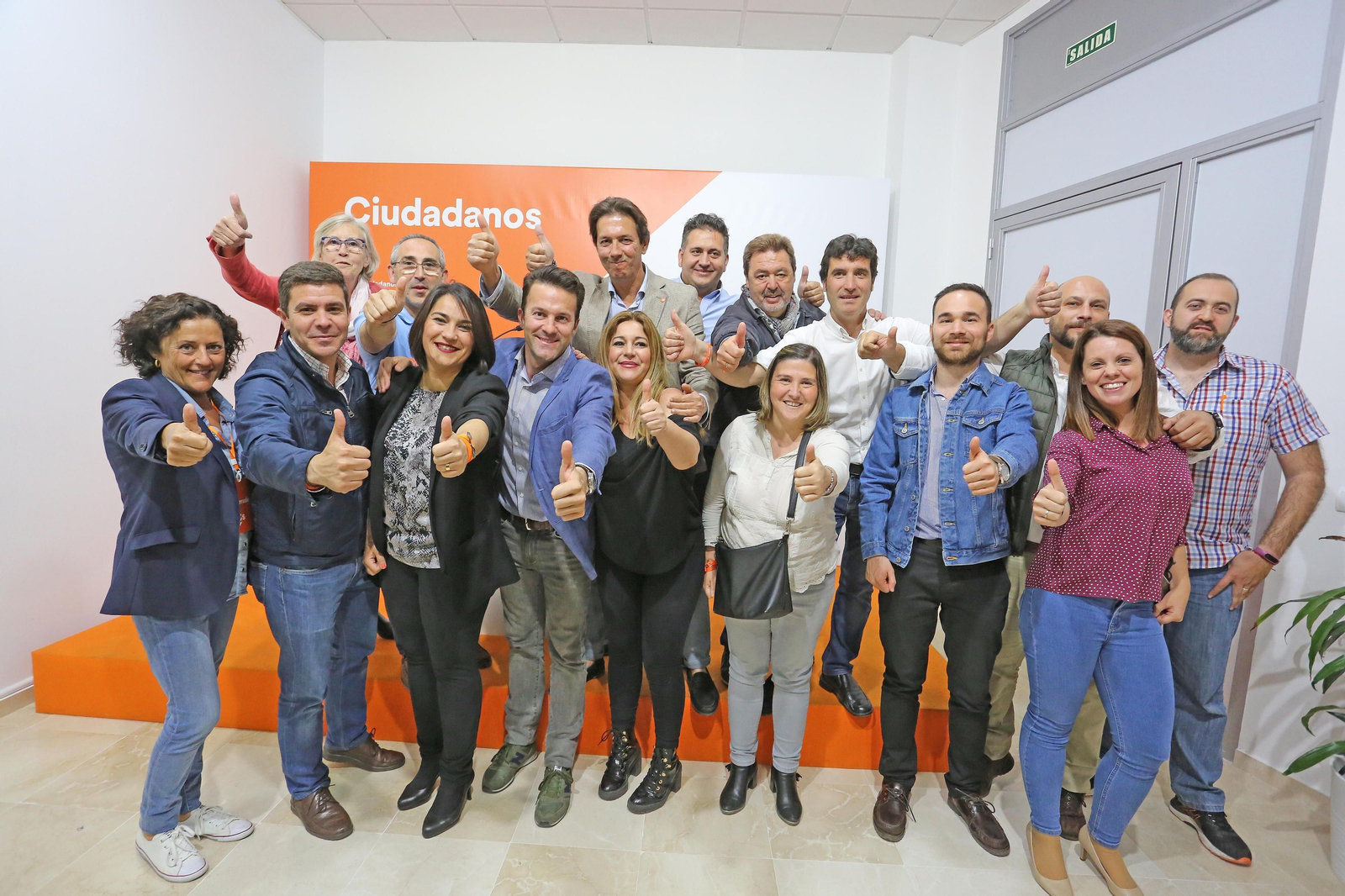 Imágenes de la noche Electoral en Jerez