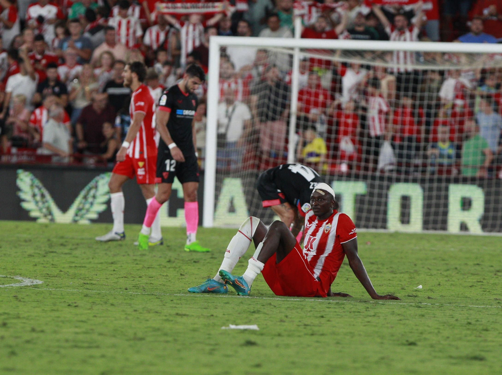 Imágenes del partido U.D. Almería-Sevilla F.C.