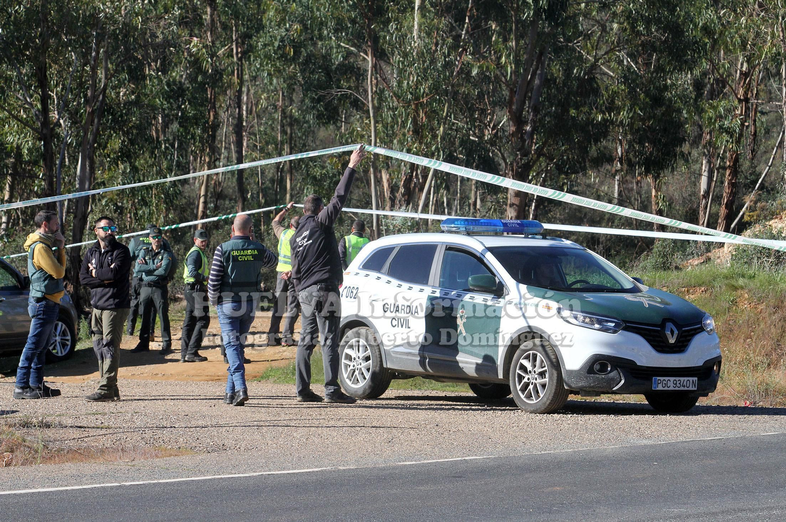 Última hora de la búsqueda de Laura Luelmo en imágenes