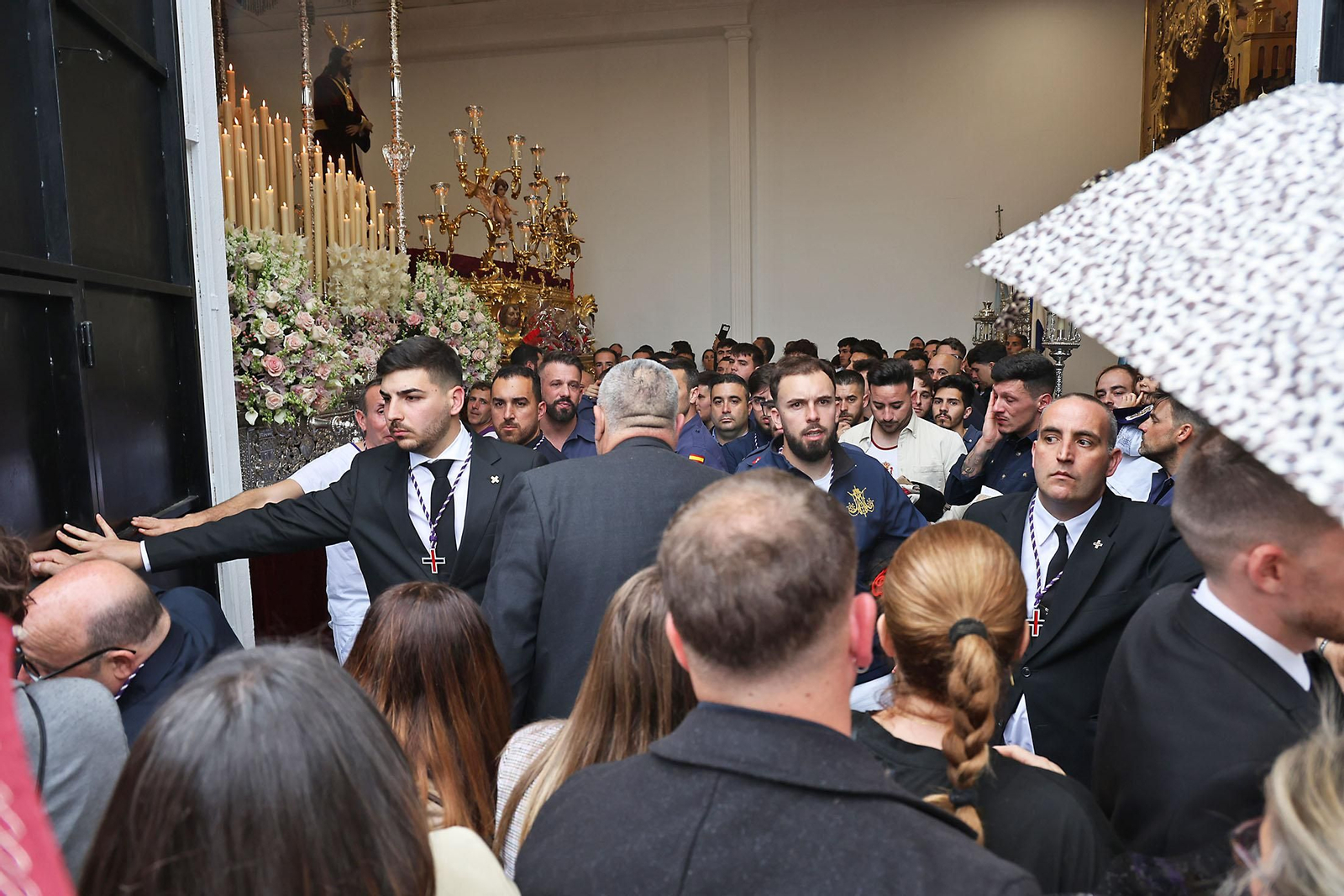 Lunes Santo en Huelva: Imágenes de la Hermandad de El Cautivo
