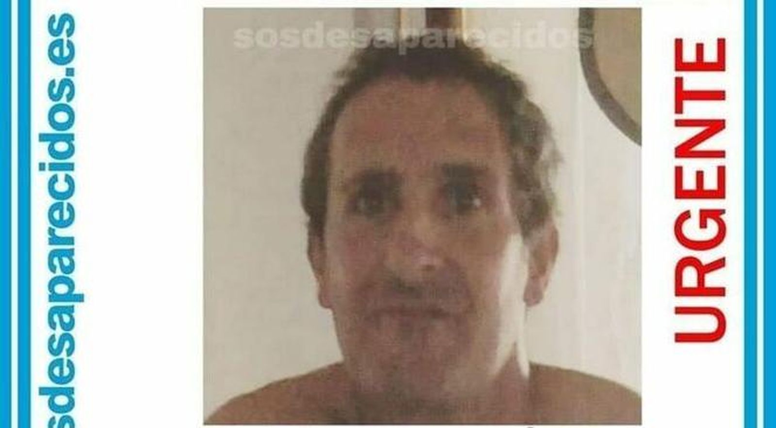 Imagen difundida por SOS Desaparecidos.