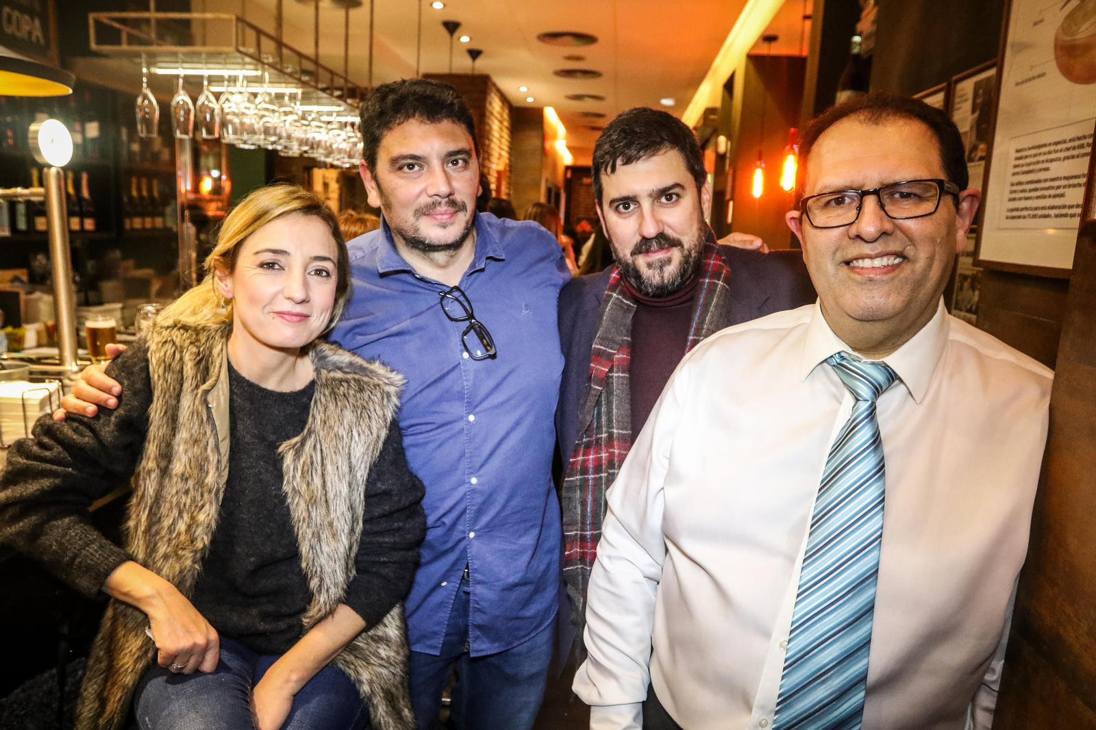 Las fotos de la celebración en el restaurante KGB de los éxitos de 2019