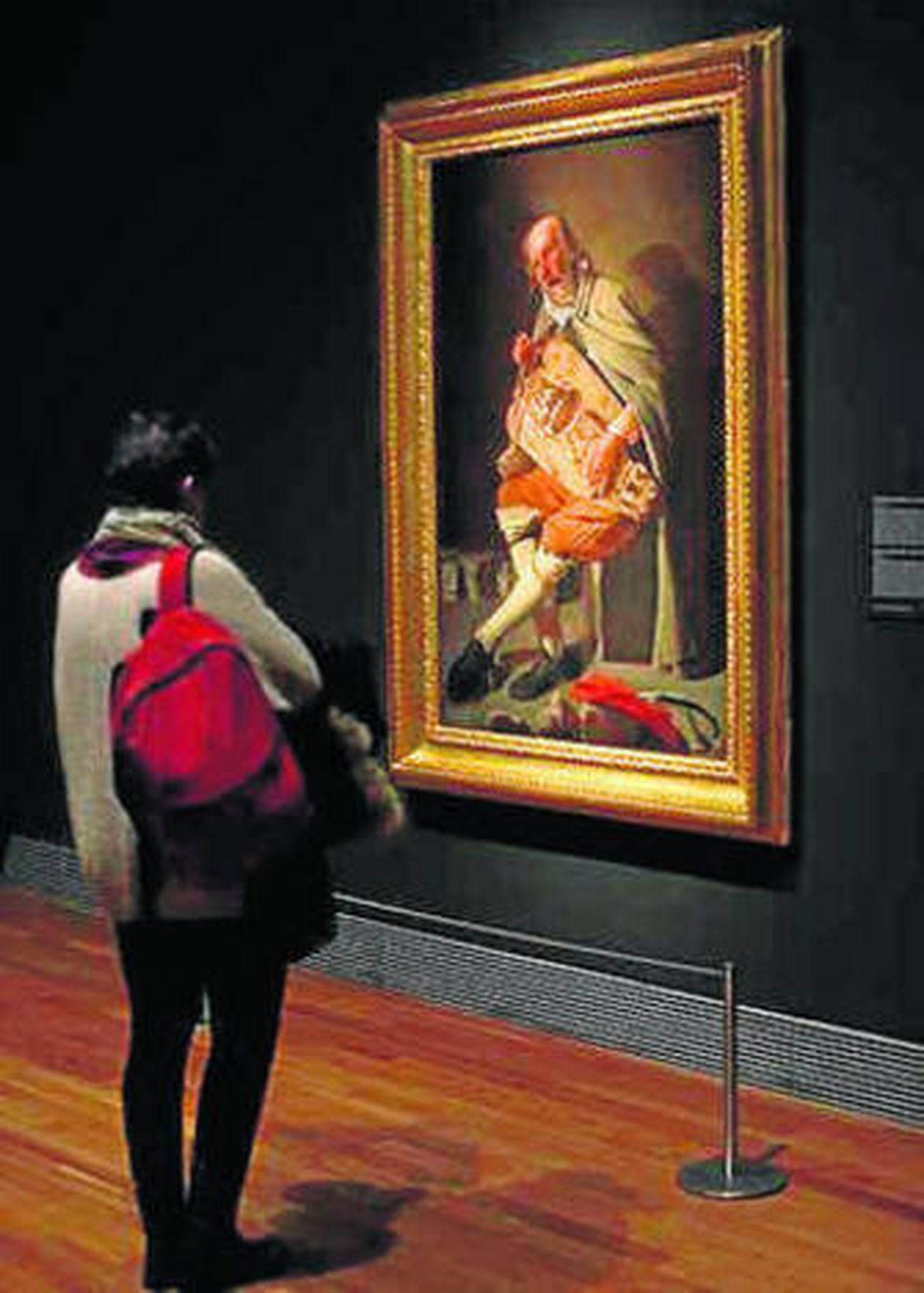 Una de las obras expuestas.