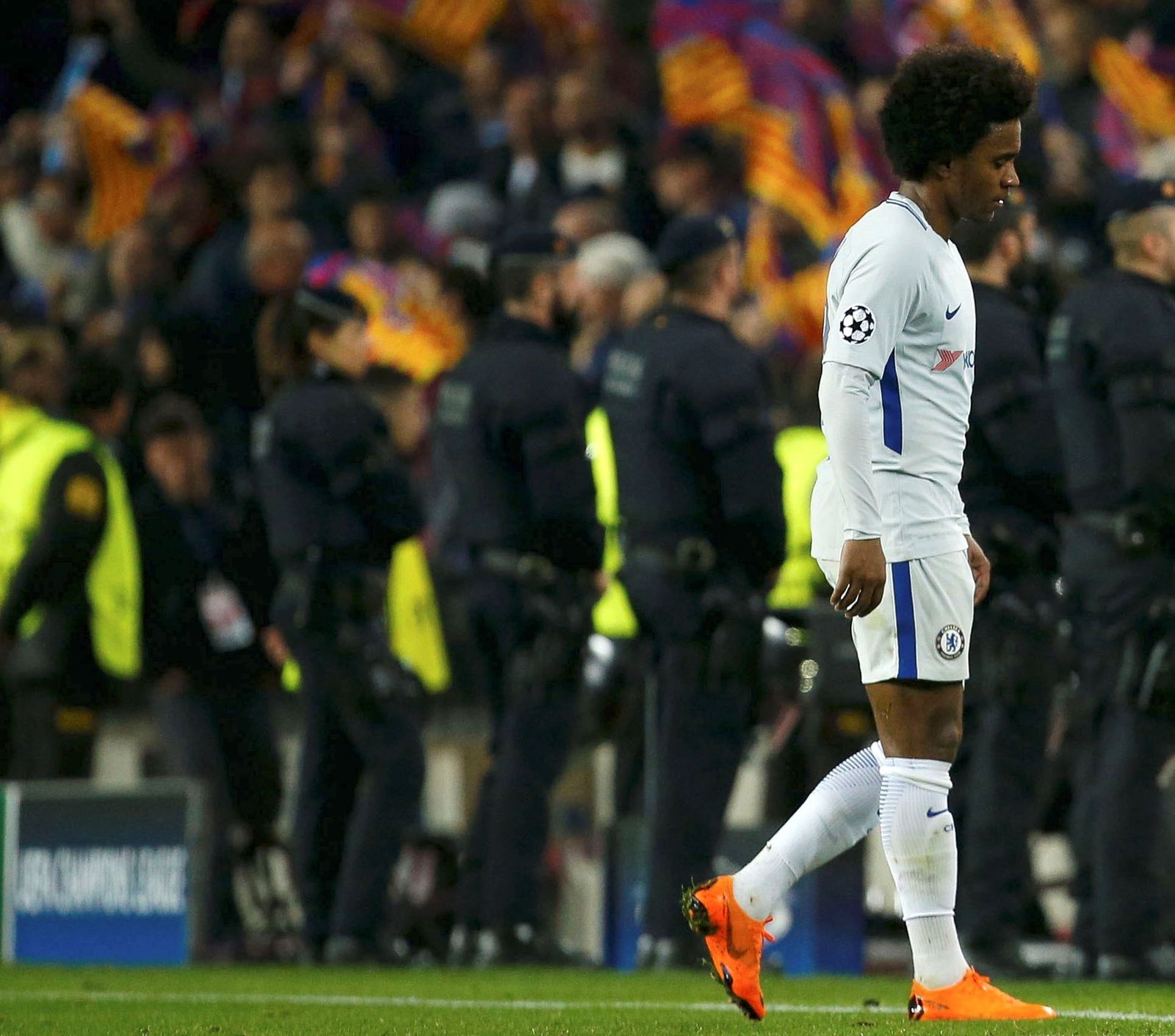 Las imágenes del Barcelona-Chelsea