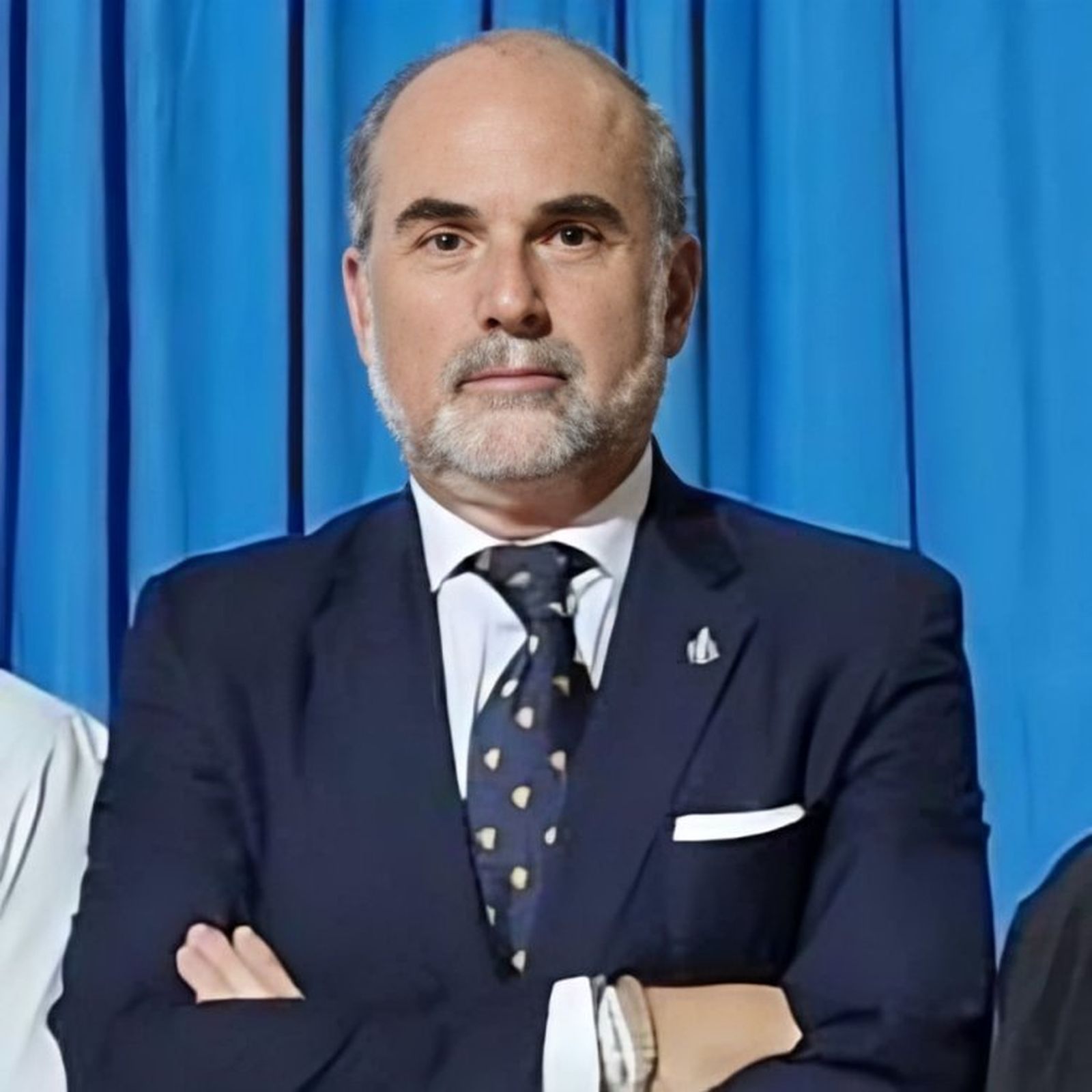 El cofrade Ángel Ruiz