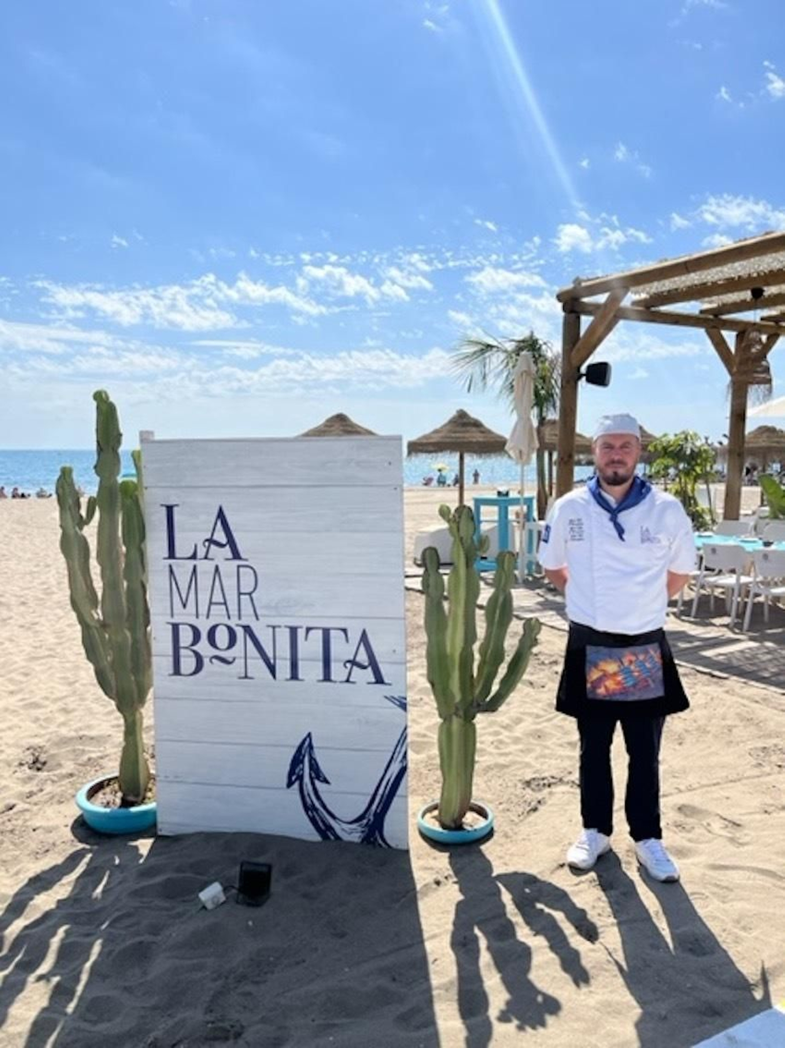 Miguel León Navarrete, chef de 'La Mar Bonita'.