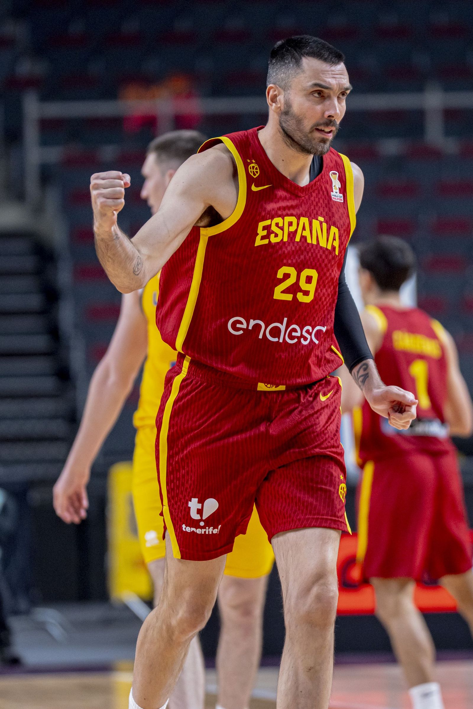 Las mejores fotos del Ucrania-España de baloncesto