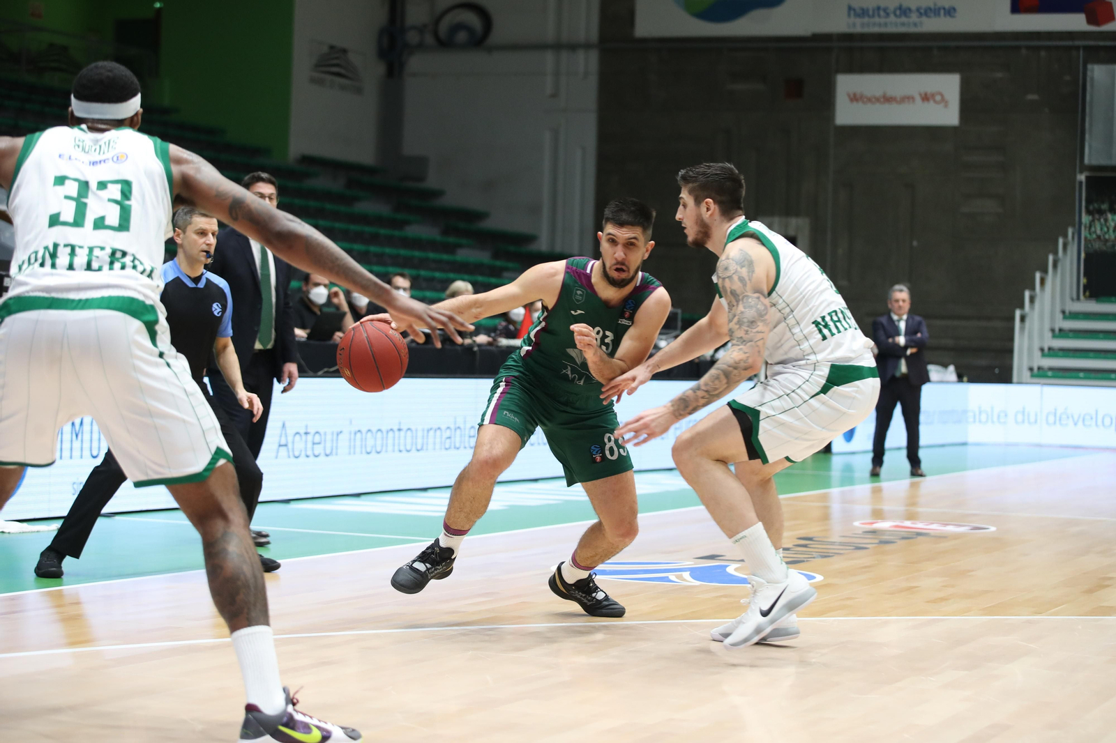 Las fotos del Nanterre-Unicaja.