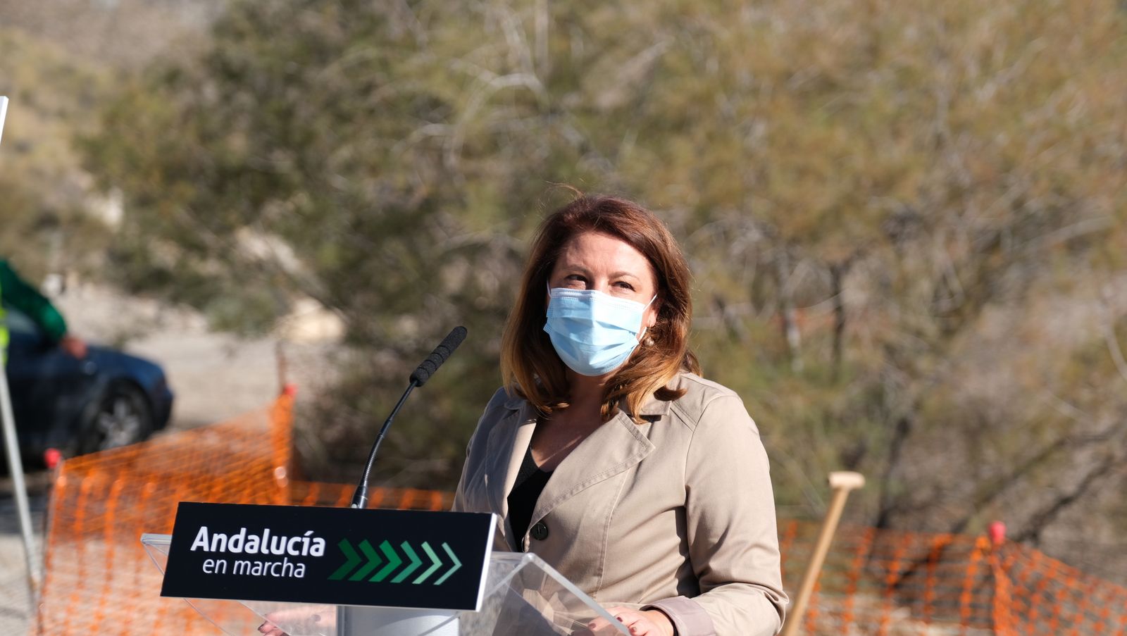 Fotogaleria visita obras Canal de Benínar. Berja (Almería)