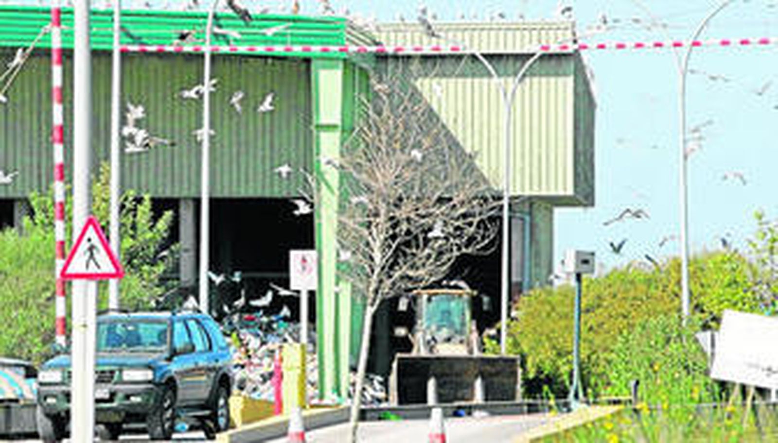 Imagen de archivo de la planta de tratamiento de residuos de Las Calandrias, en Jerez.