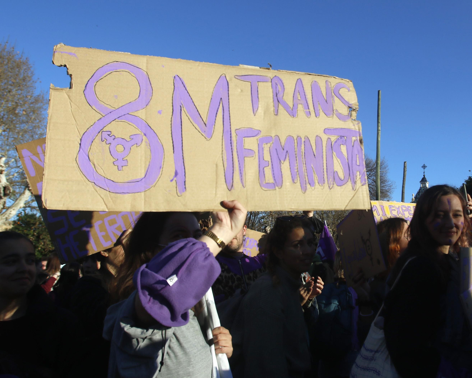 La manifestación del 8M en Córdoba, en fotografías