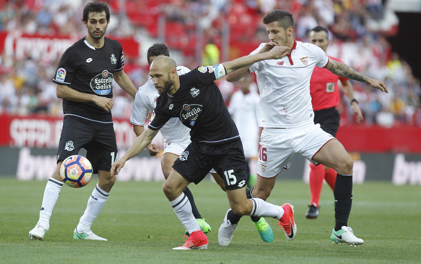 El Sevilla FC-Deportivo de La Coruña, en imágenes